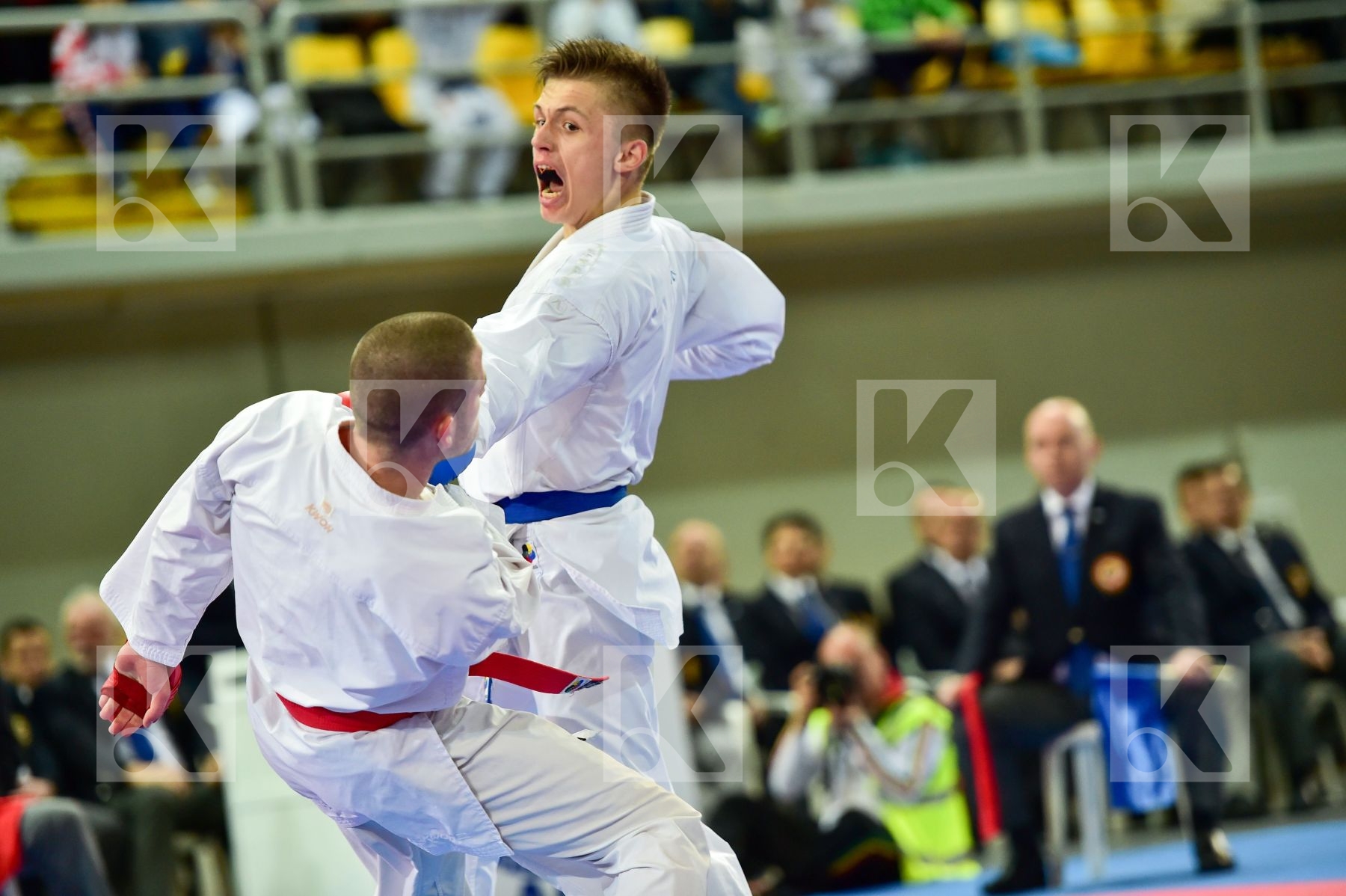 -68 Kg Erdos Martin Hodzic Mario Hungary Junior Kumite Kwon Male
