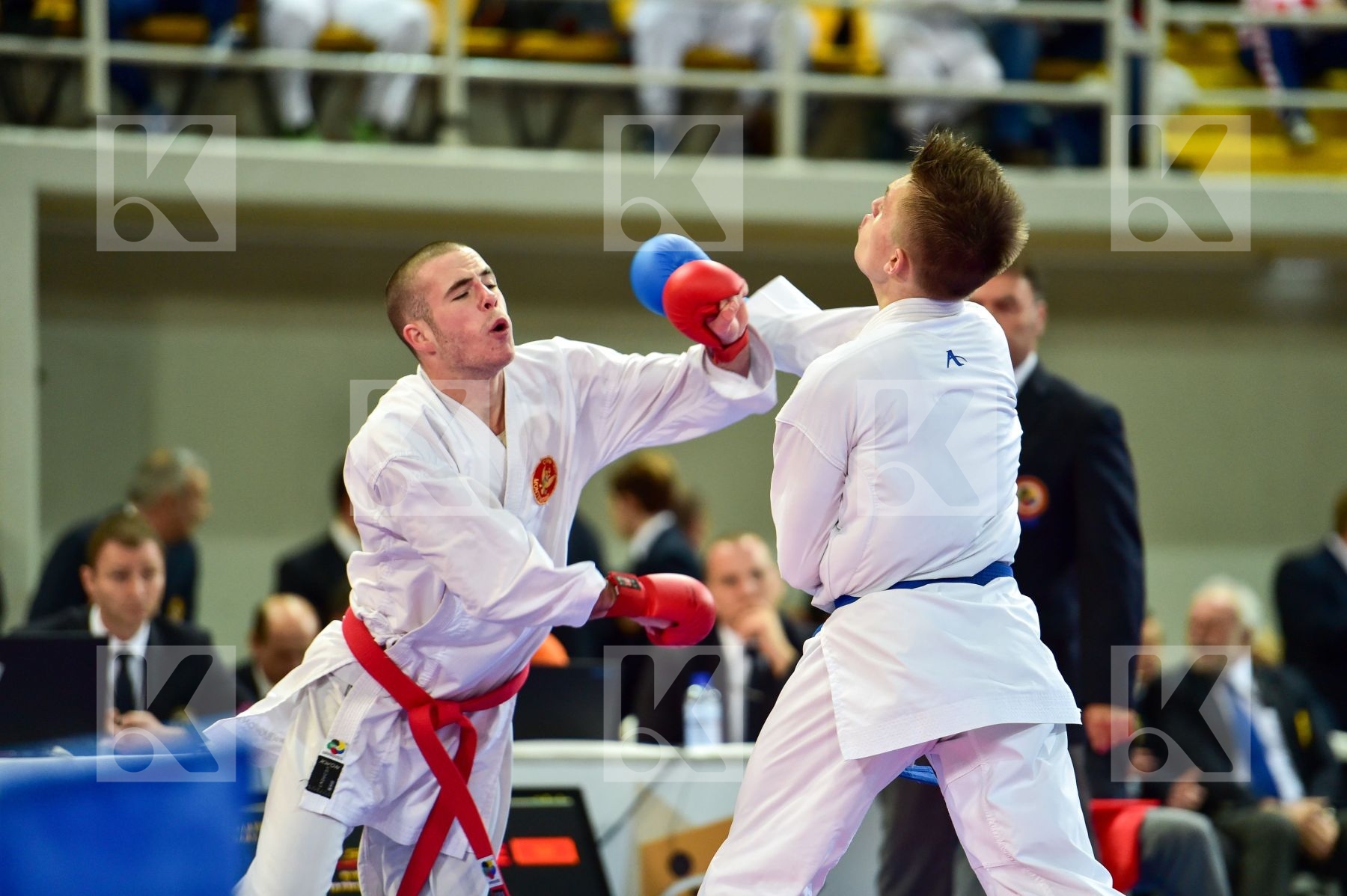 -68 Kg Erdos Martin Hodzic Mario Hungary Junior Kumite Kwon Male