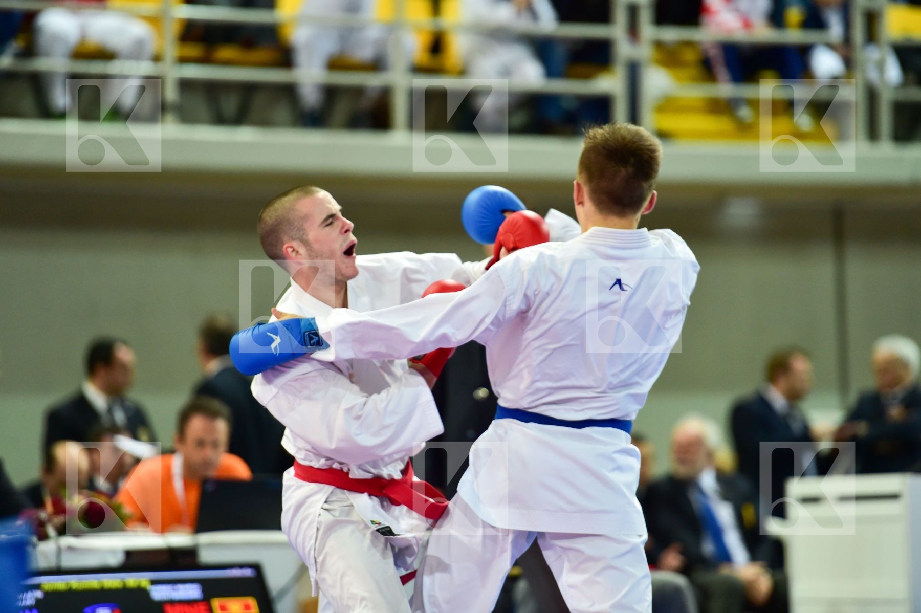 -68 Kg Erdos Martin Hodzic Mario Hungary Junior Kumite Kwon Male