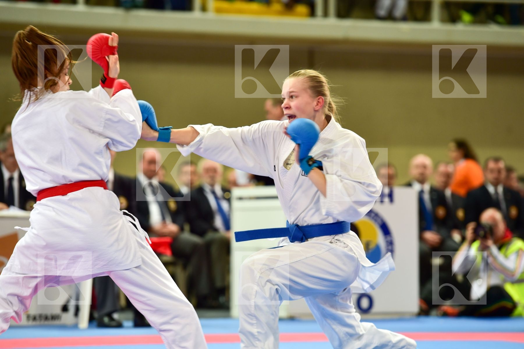 -48 Kg Estonia Female Germany Hayashi Junior Kumite Schimpf Alin