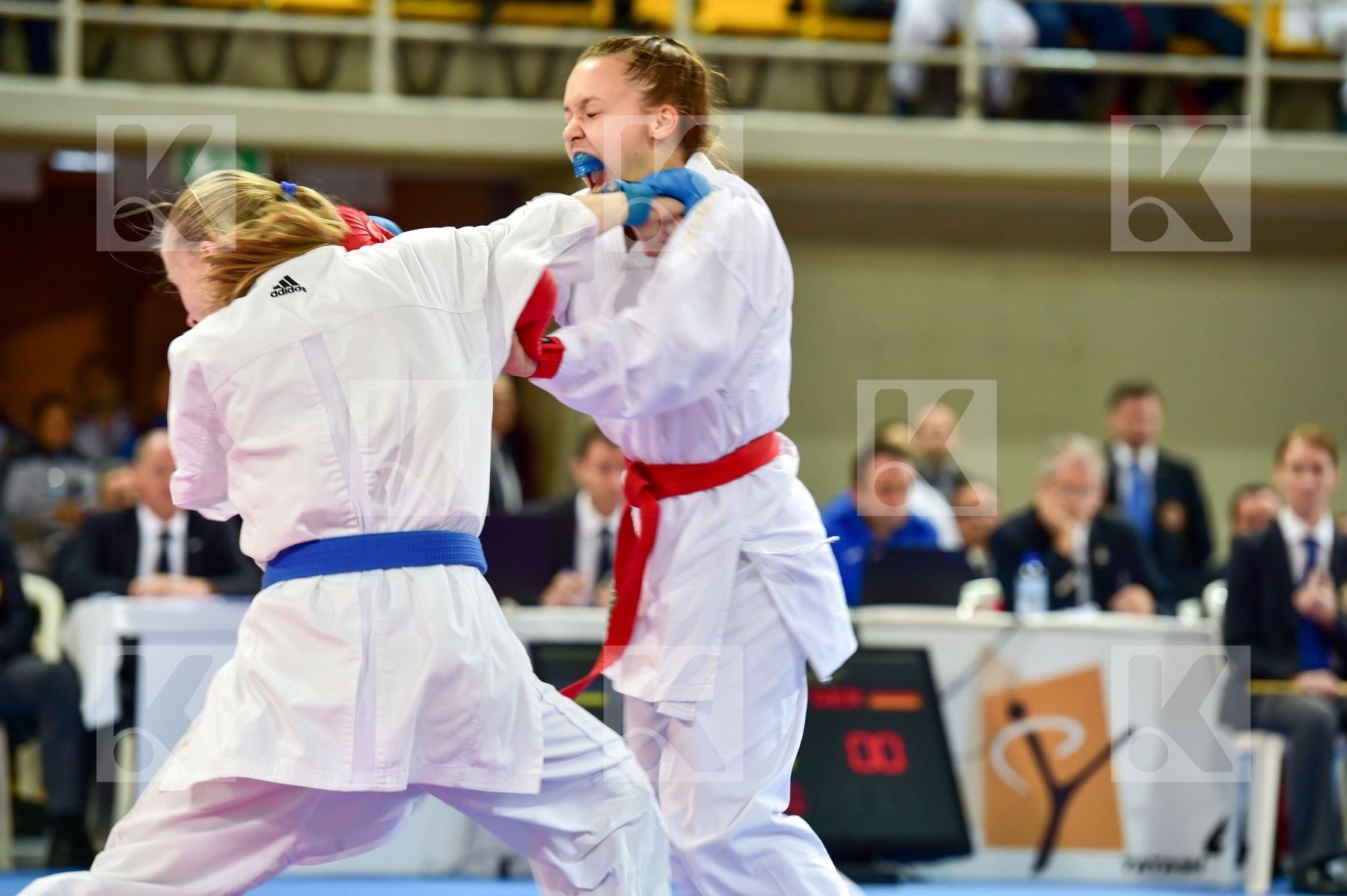 -48 Kg Estonia Female Germany Hayashi Junior Kumite Schimpf Alin