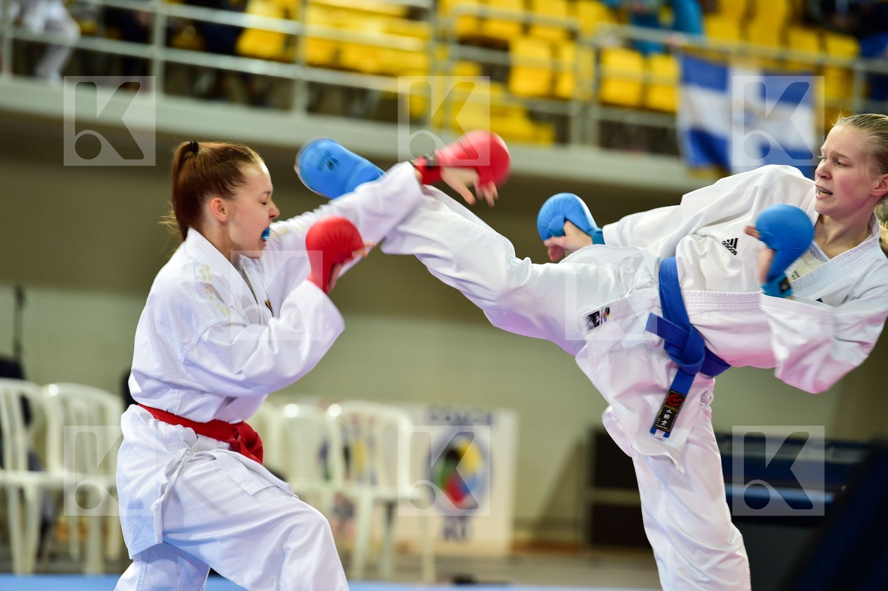 -48 Kg Estonia Female Germany Hayashi Junior Kumite Schimpf Alin