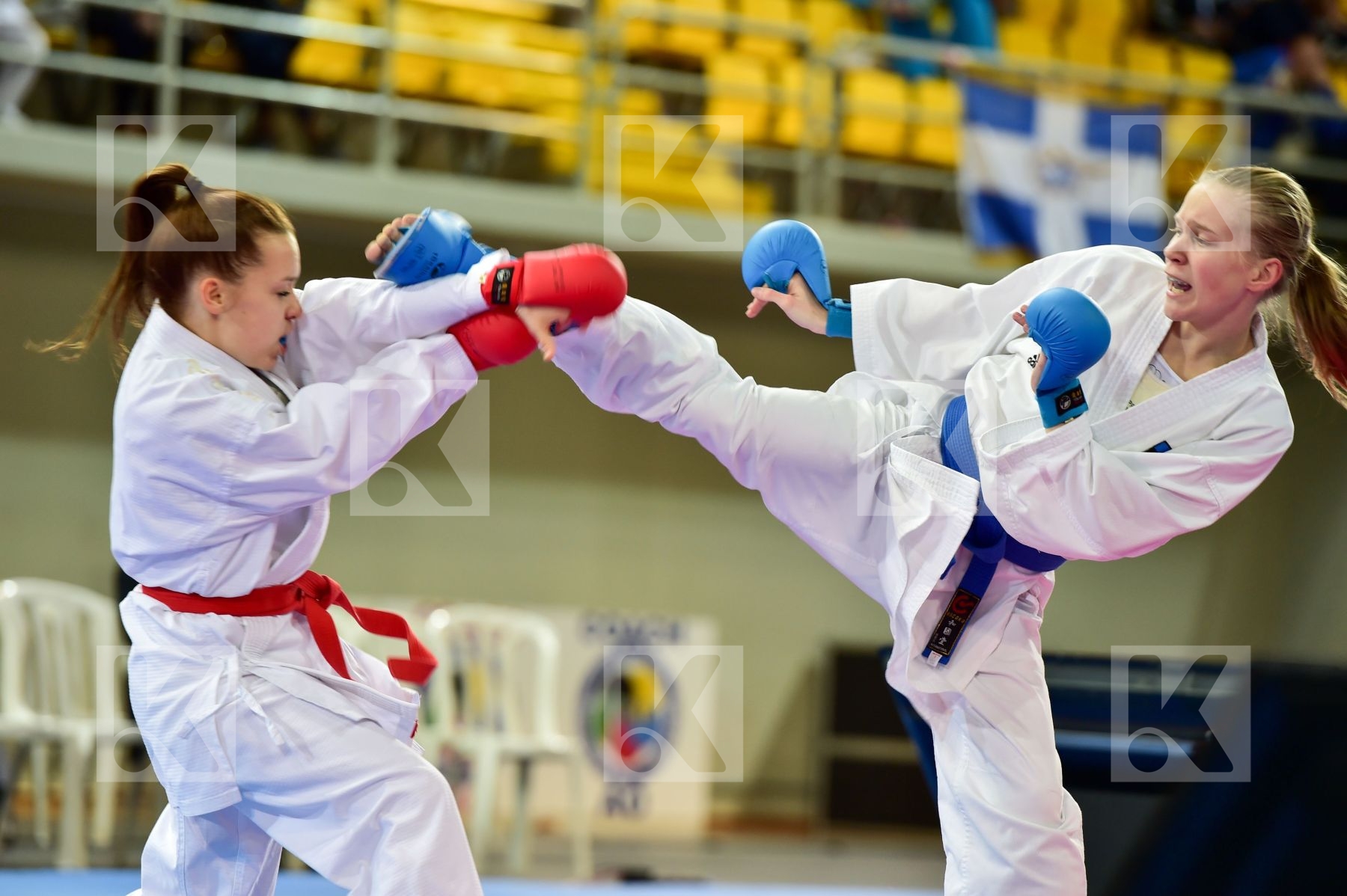 -48 Kg Estonia Female Germany Hayashi Junior Kumite Schimpf Alin