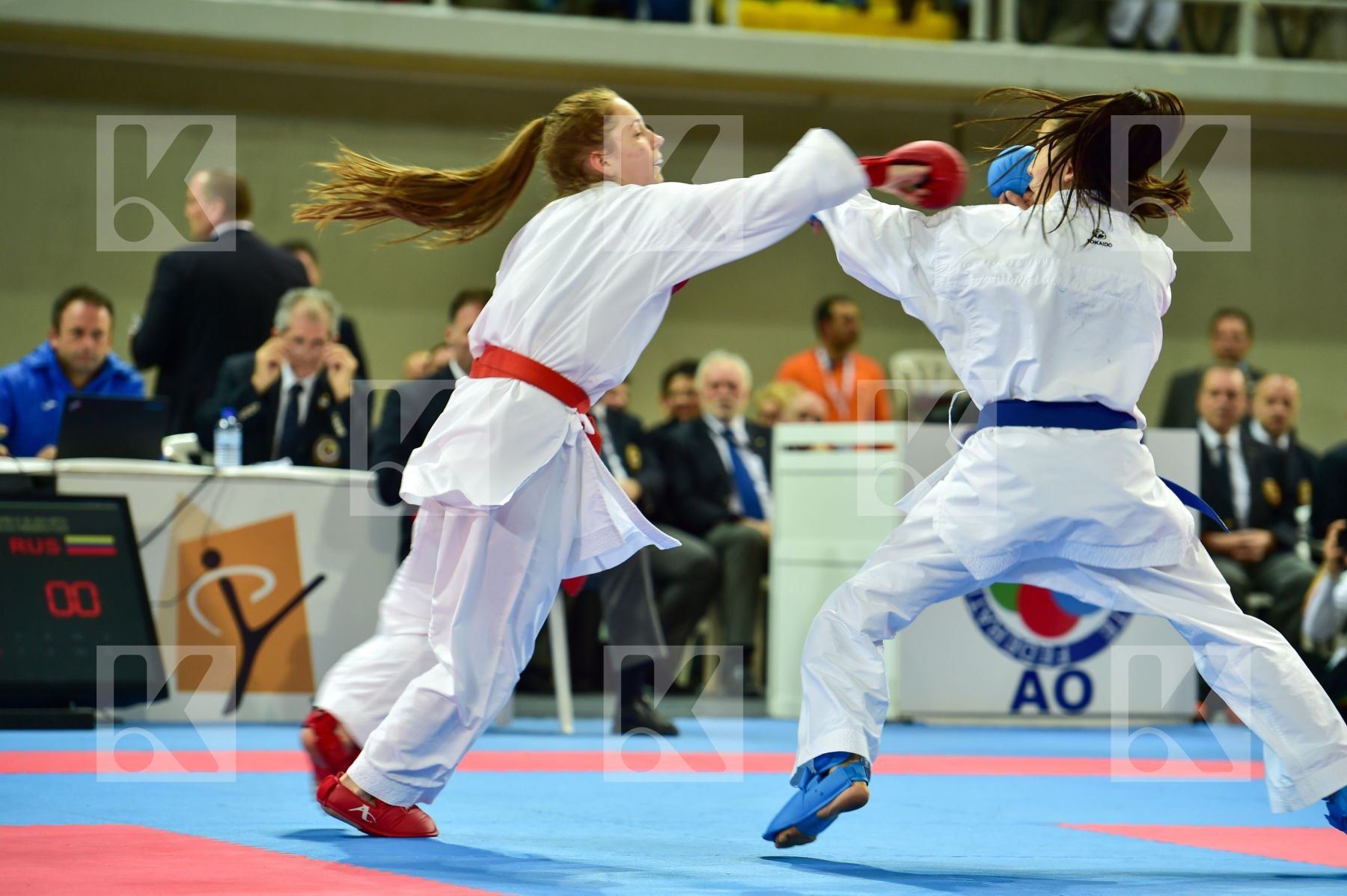 -53 Kg Female Junior Kumite Lazareva Elizaveta Russian Federatio