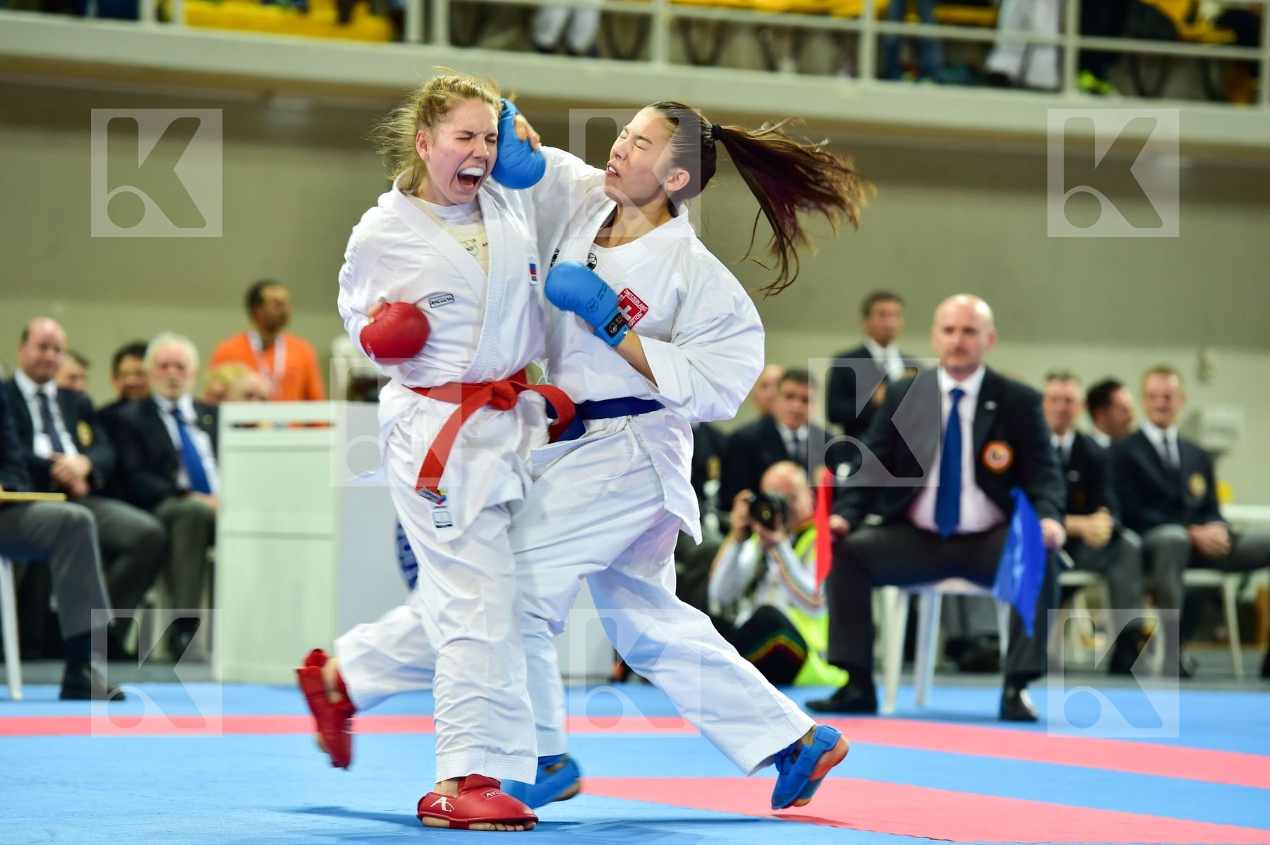 -53 Kg Female Junior Kumite Lazareva Elizaveta Russian Federatio