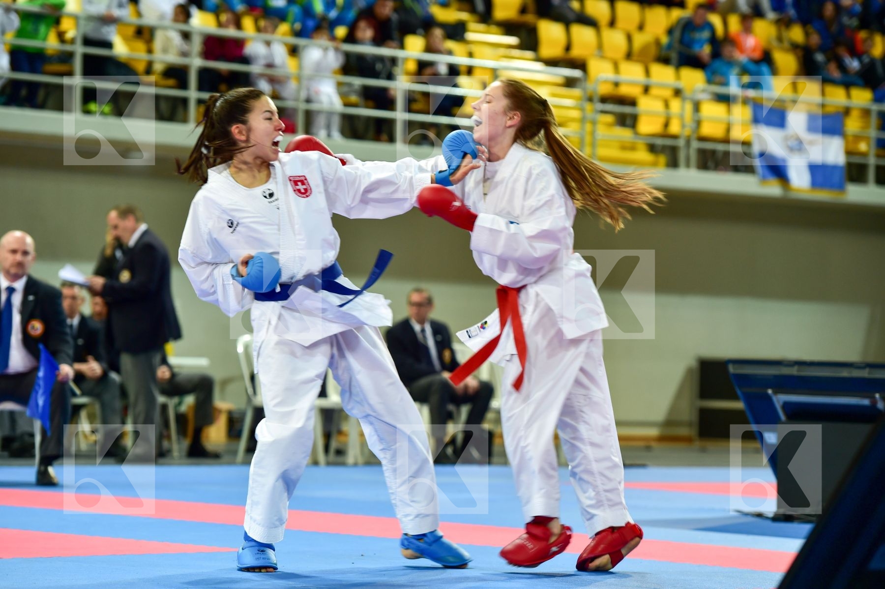 -53 Kg Female Junior Kumite Lazareva Elizaveta Russian Federatio
