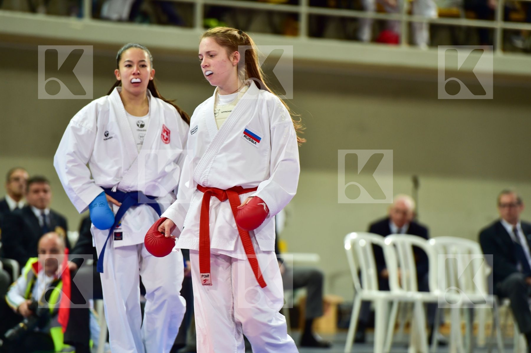 -53 Kg Female Junior Kumite Lazareva Elizaveta Russian Federatio