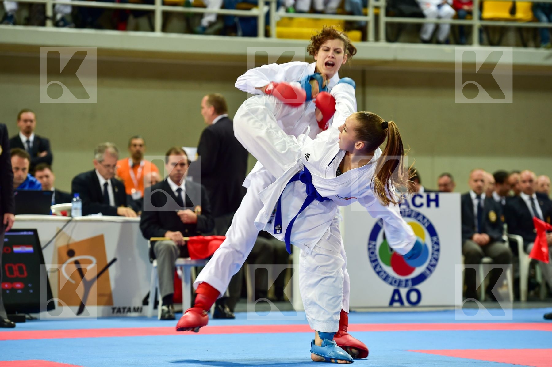-59 Kg Barac Marina Croatia Female France Junior Kumite Philippe