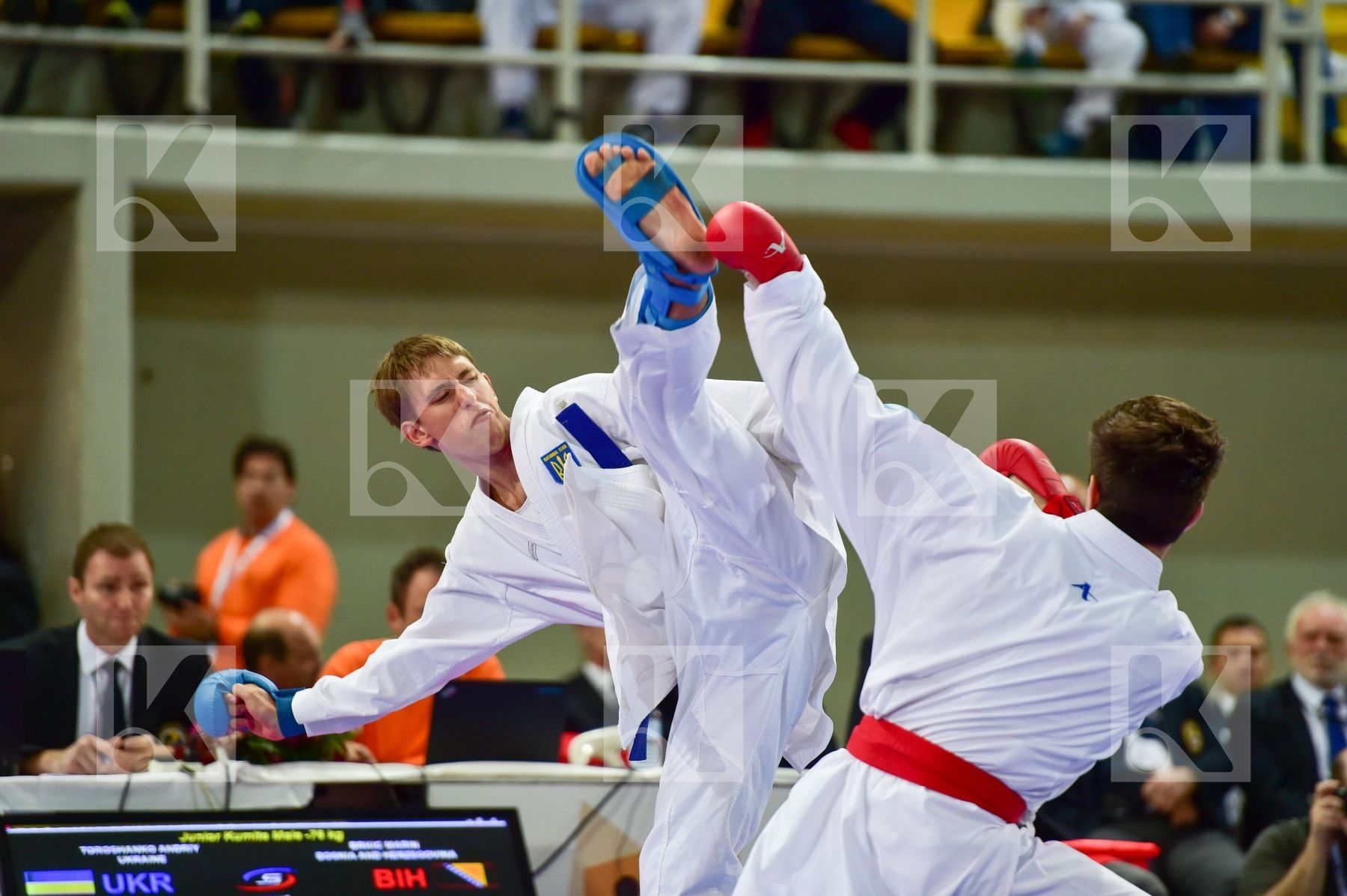 -76 Kg Bosnia And Herzegovina Brkic Marin Junior Kumite Male Tor