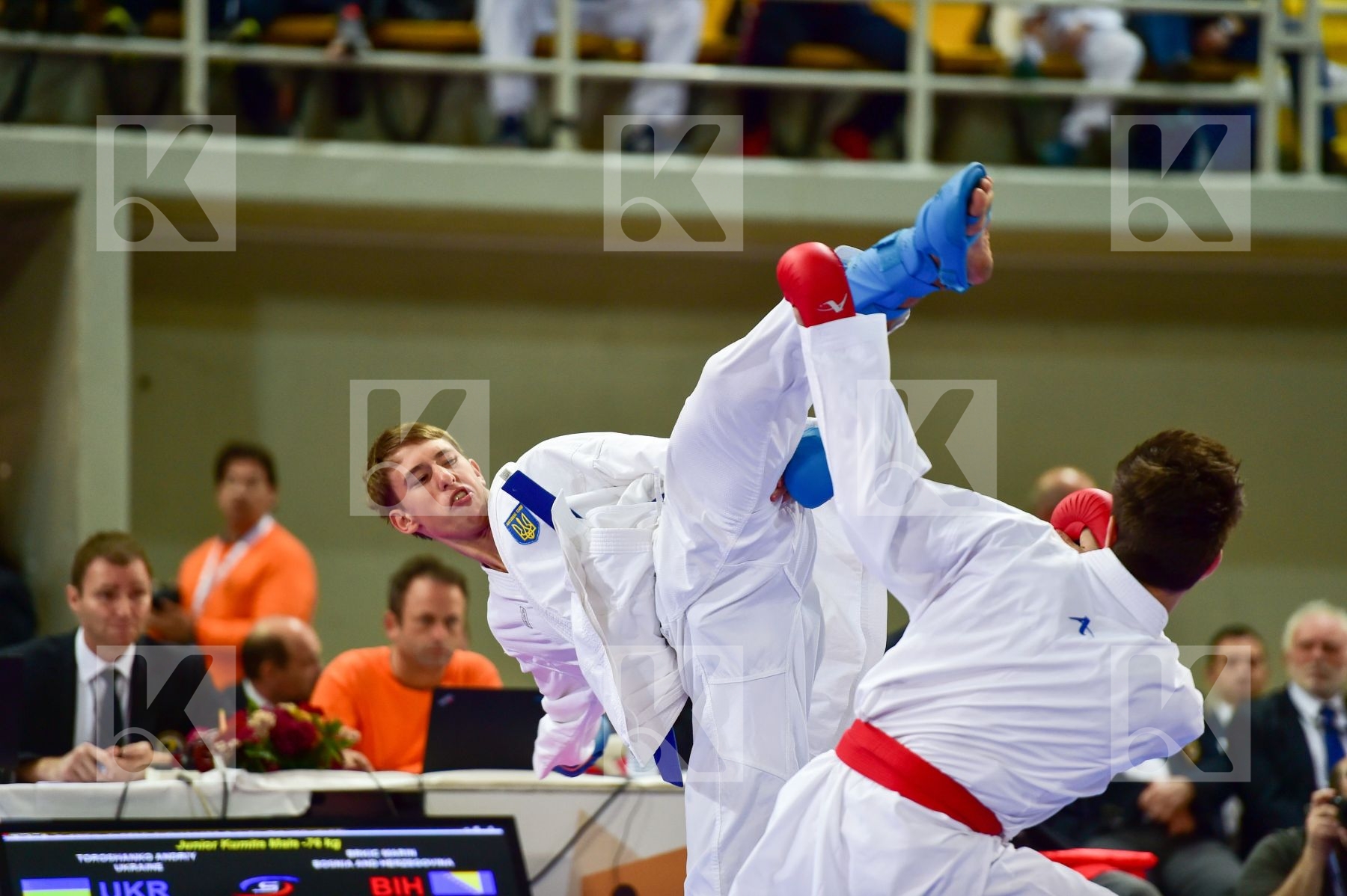 -76 Kg Bosnia And Herzegovina Brkic Marin Junior Kumite Male Tor