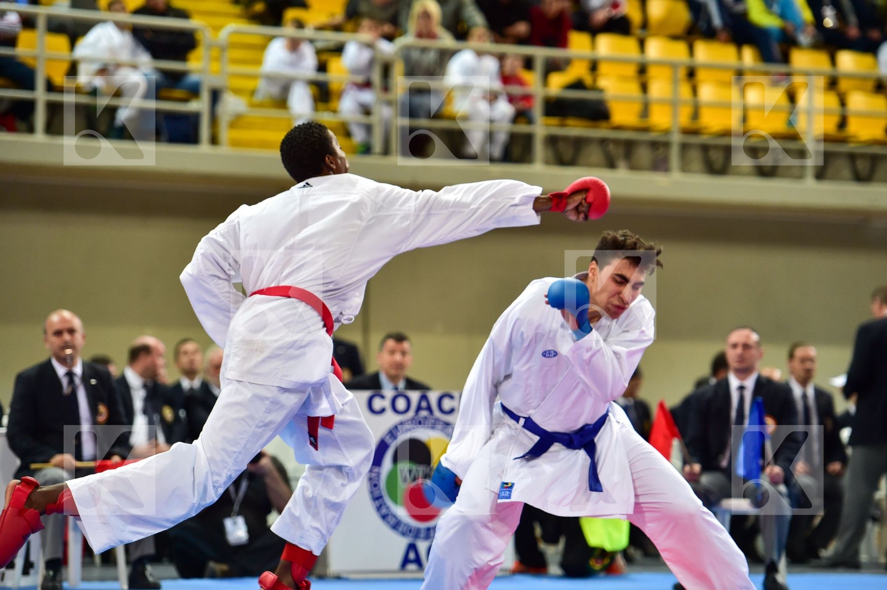 +76 Kg France Italy Jacquet Dnylson Junior KO Kumite Male Mouhii