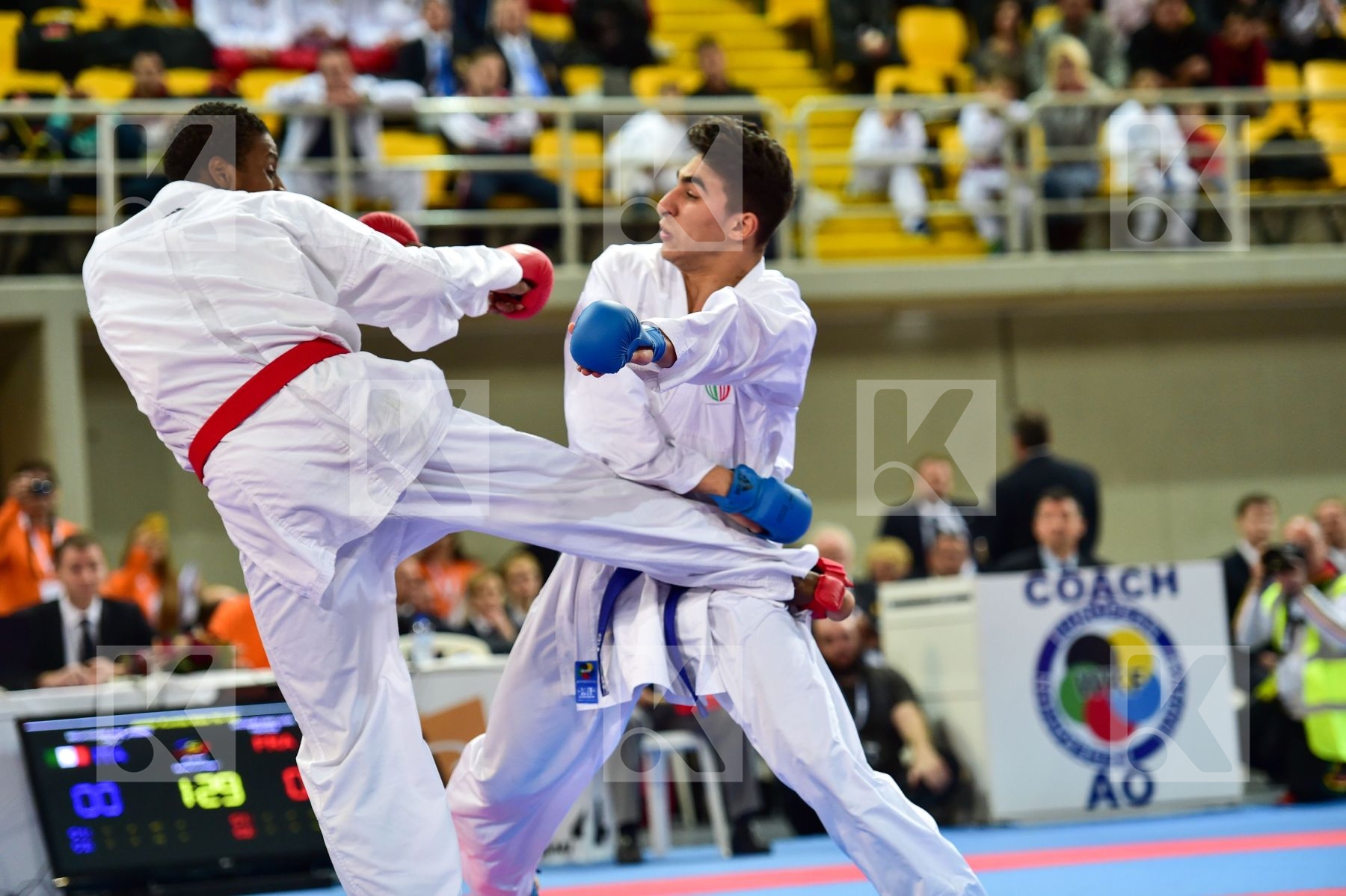+76 Kg France Italy Jacquet Dnylson Junior KO Kumite Male Mouhii