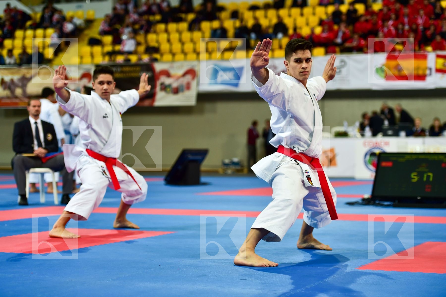 Cadets et Juniors DaeDo Kata Male Spain team