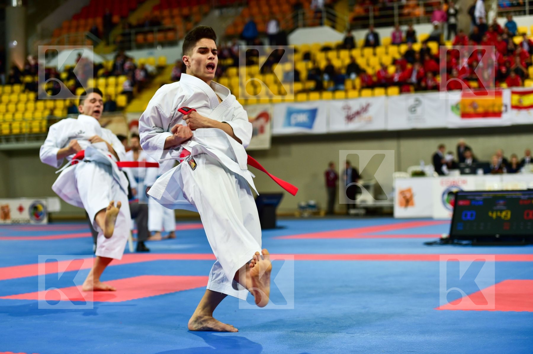 Cadets et Juniors DaeDo Kata Male Spain team