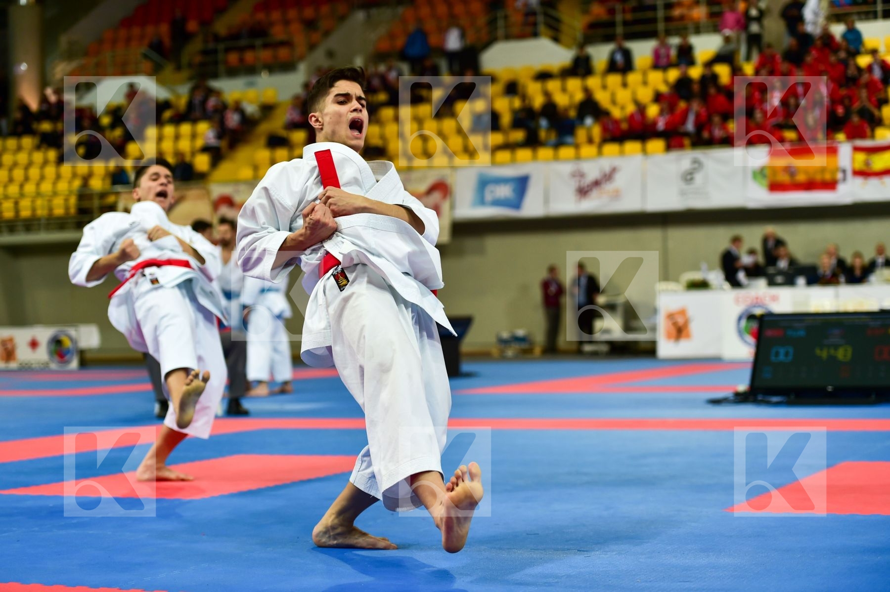 Cadets et Juniors DaeDo Kata Male Spain team
