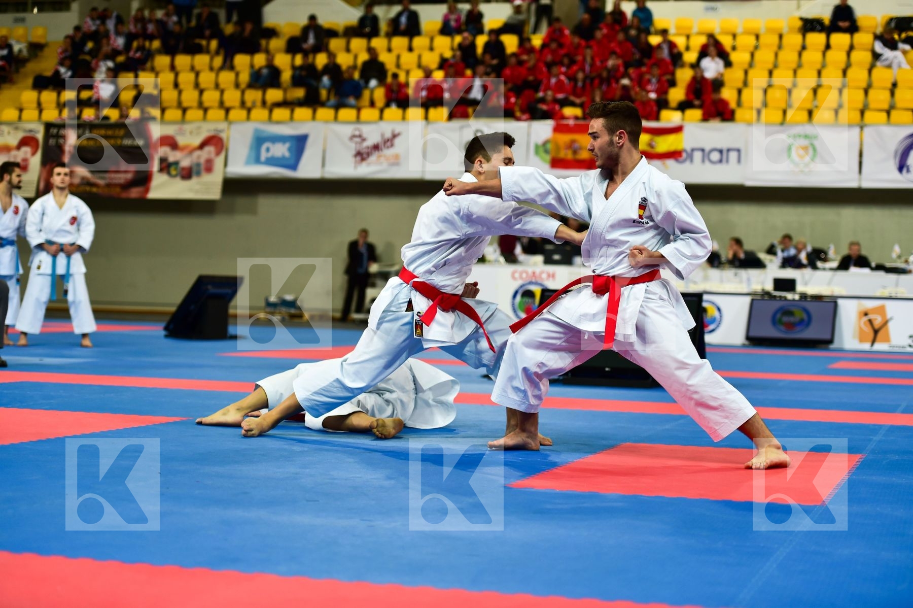 Cadets et Juniors DaeDo Kata Male Spain team