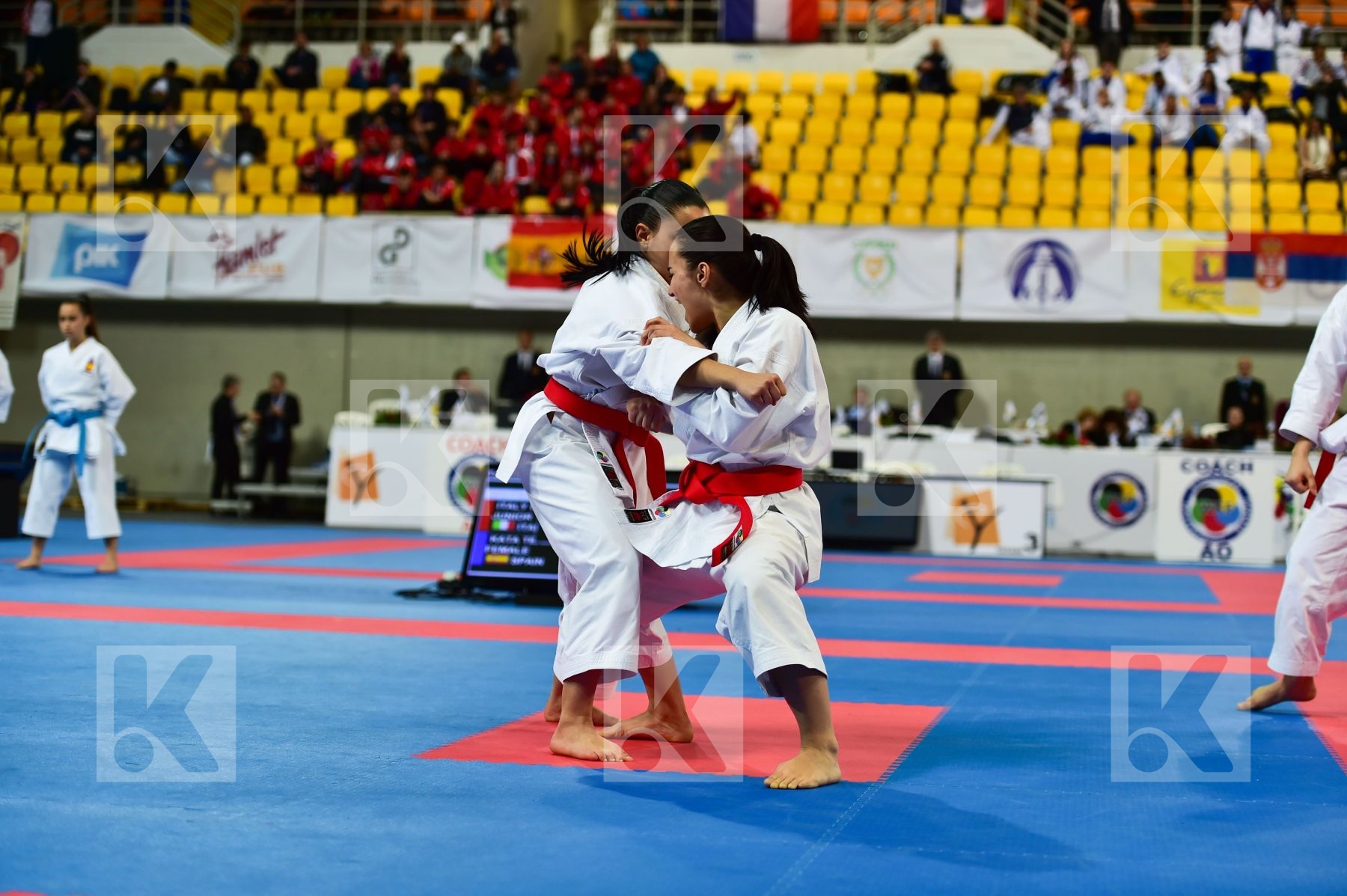 Cadets et Juniors Female Italy Kata Shureido team