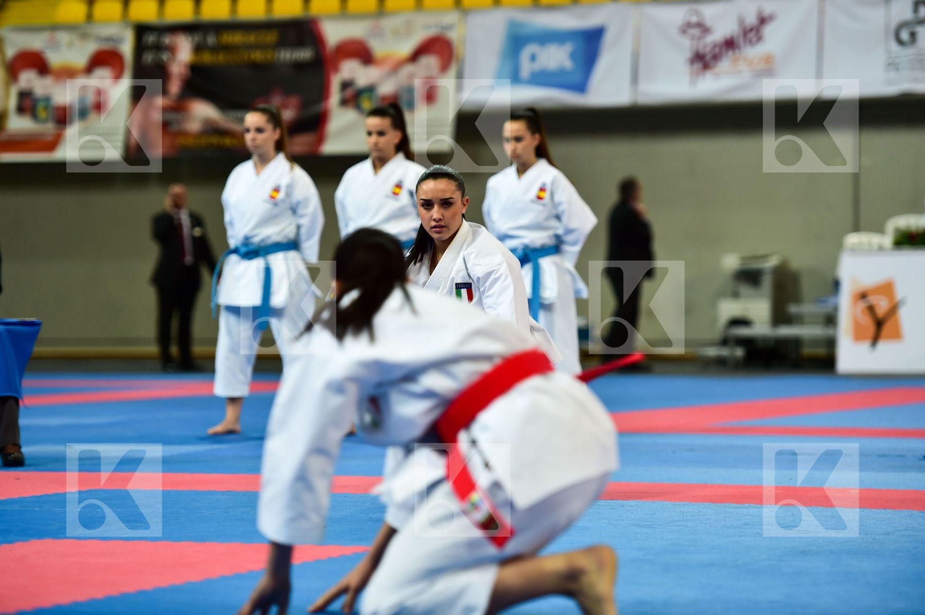 Cadets et Juniors Female Italy Kata Shureido team