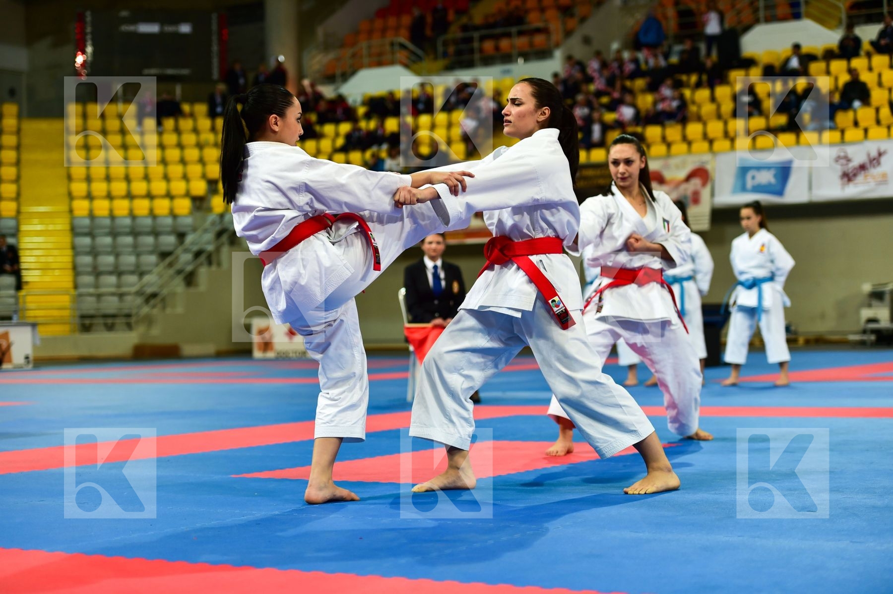 Cadets et Juniors Female Italy Kata Shureido team