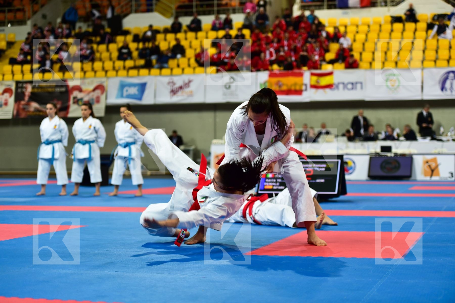 Cadets et Juniors Female Italy Kata Shureido team