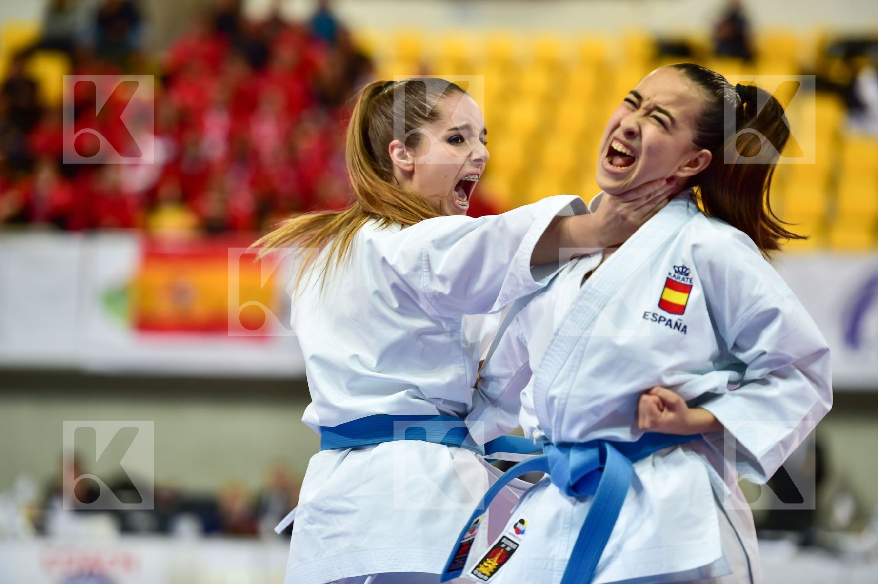 Cadets et Juniors DaeDo Female Kata Spain team
