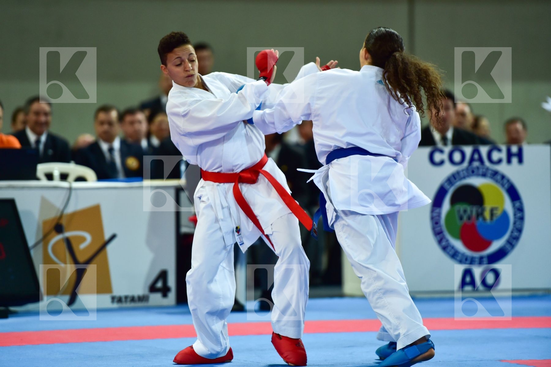 -50 Kg Bouderbane Sophia Female France Kumite Morales Ozuna Gema