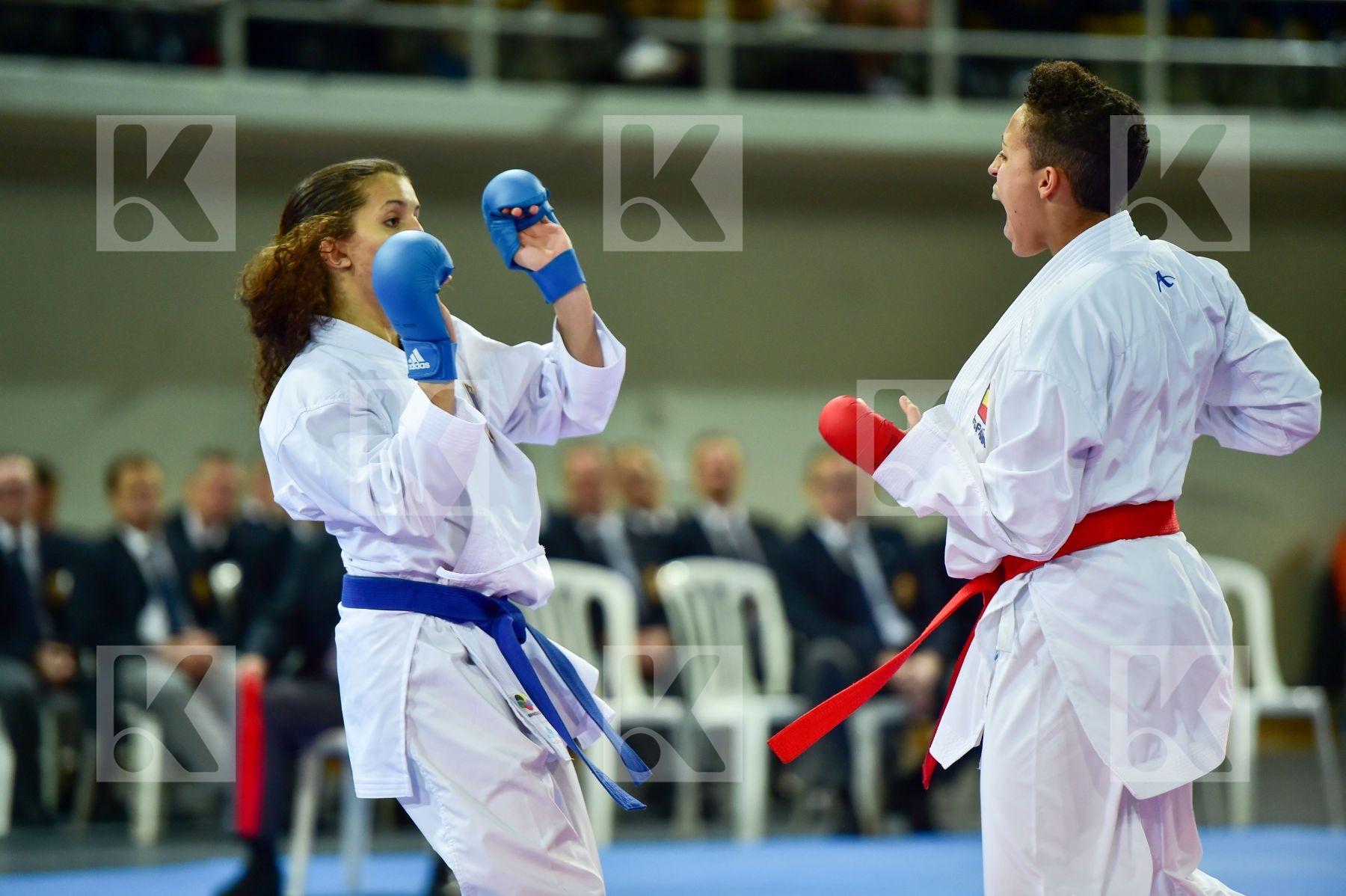 -50 Kg Bouderbane Sophia Female France Kumite Morales Ozuna Gema