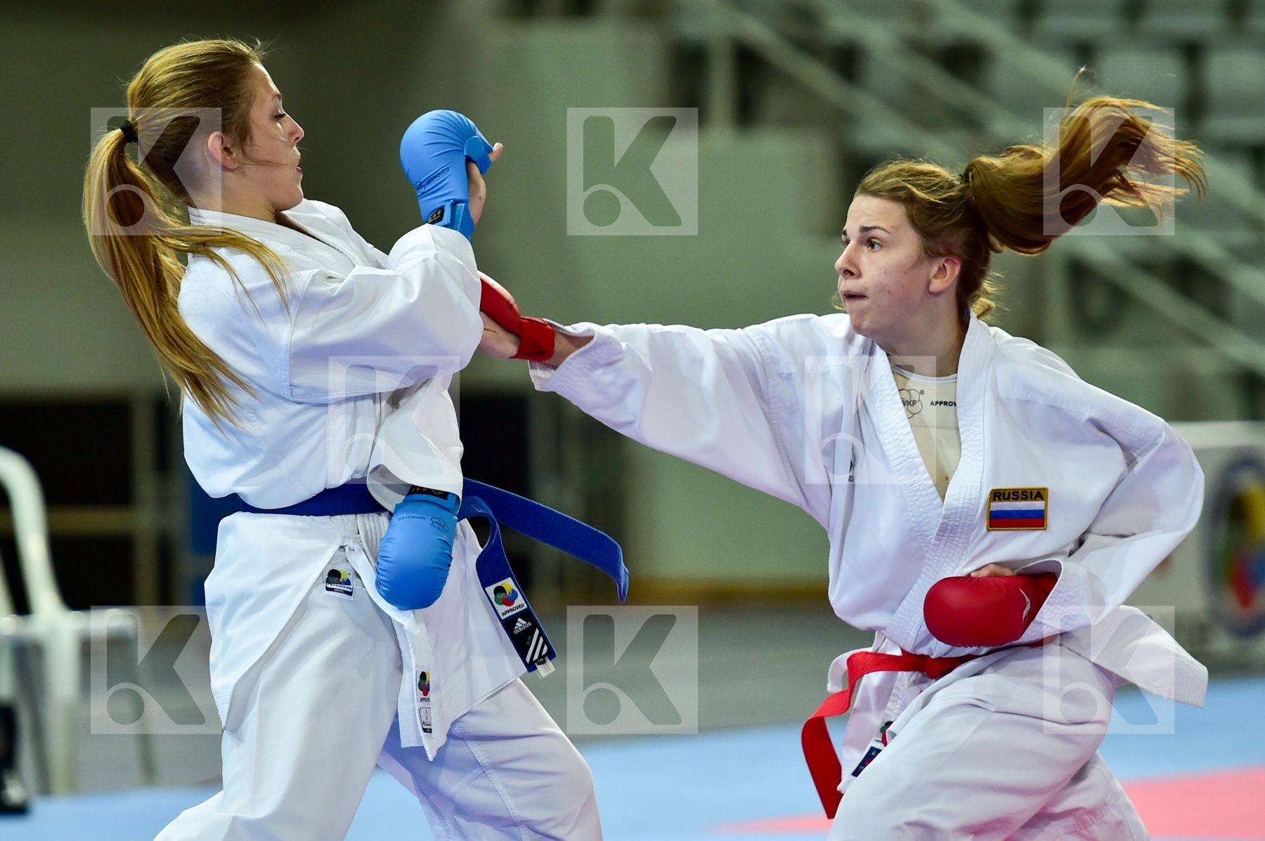 -55 Kg Female Goginova Liudmila Kumite Russian Federation Tokaid