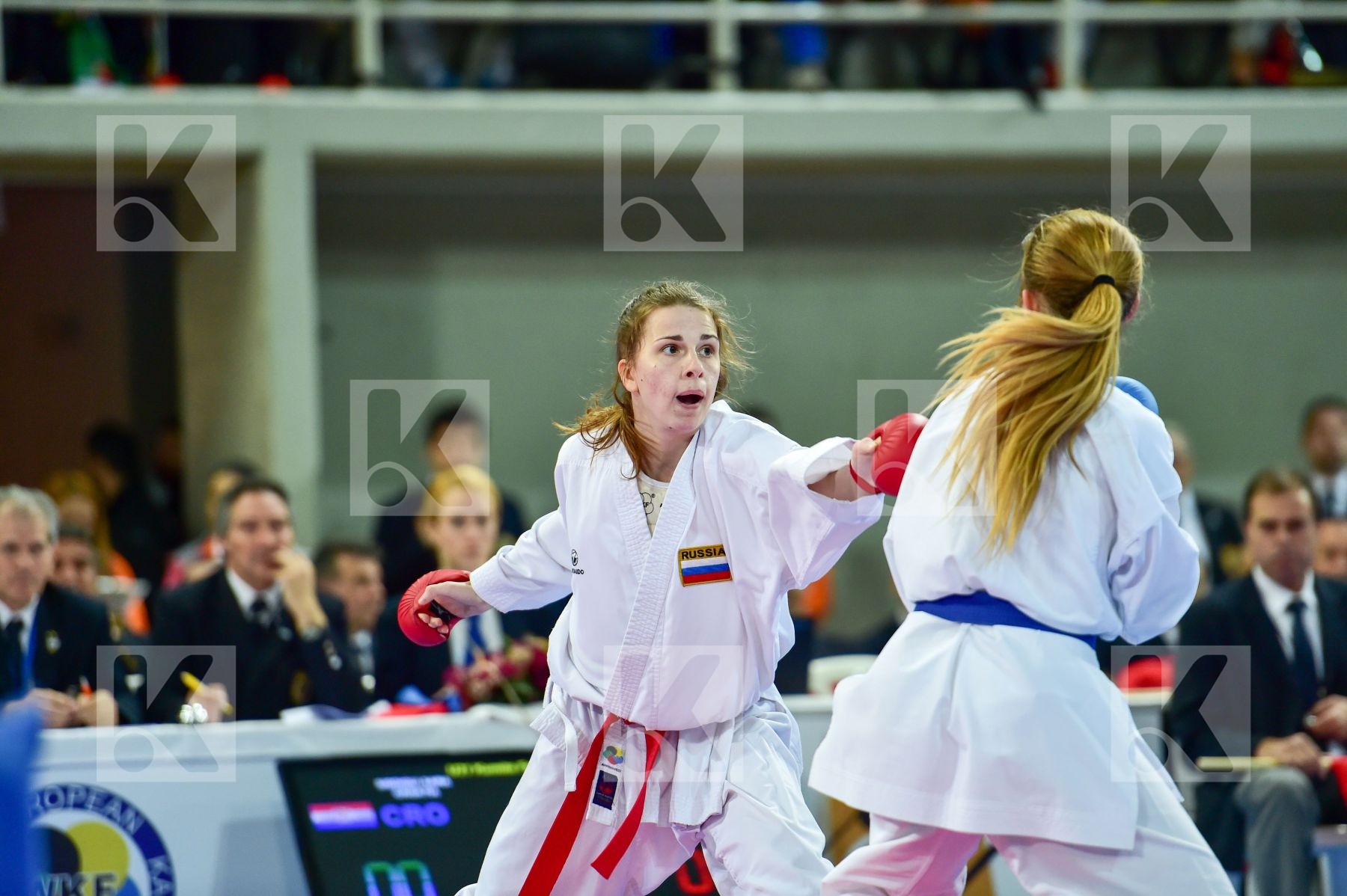 -55 Kg Female Goginova Liudmila Kumite Russian Federation Tokaid