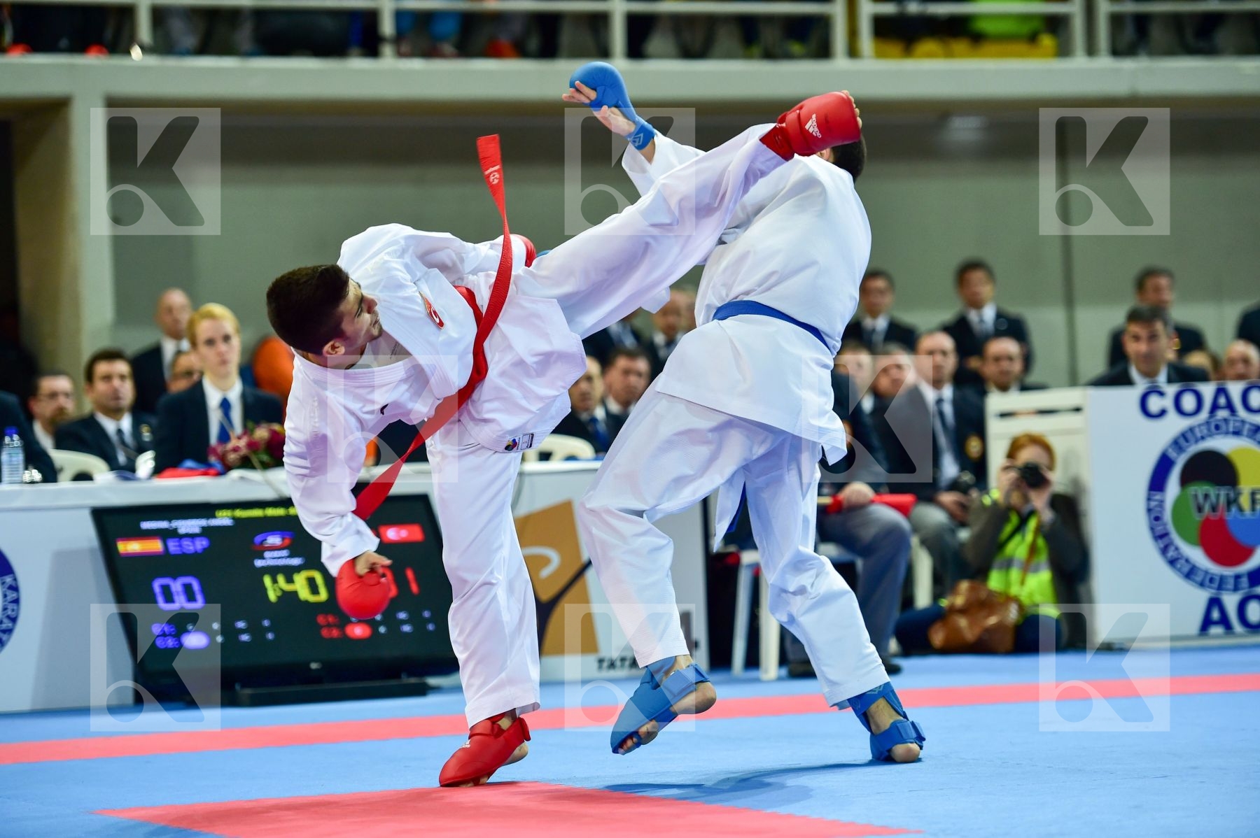 Kumite Male Medina Cisneros Angel Samdan Eray Spain Turkey U21