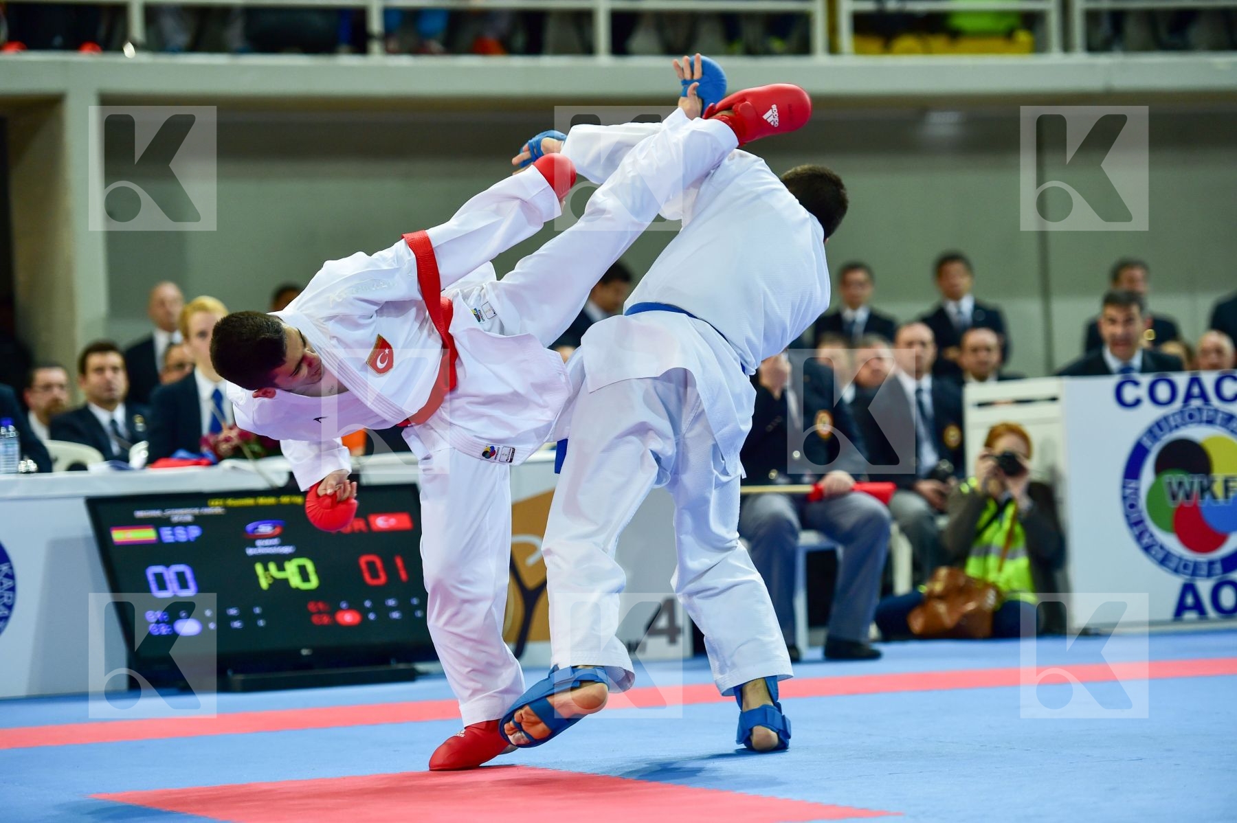 Kumite Male Medina Cisneros Angel Samdan Eray Spain Turkey U21