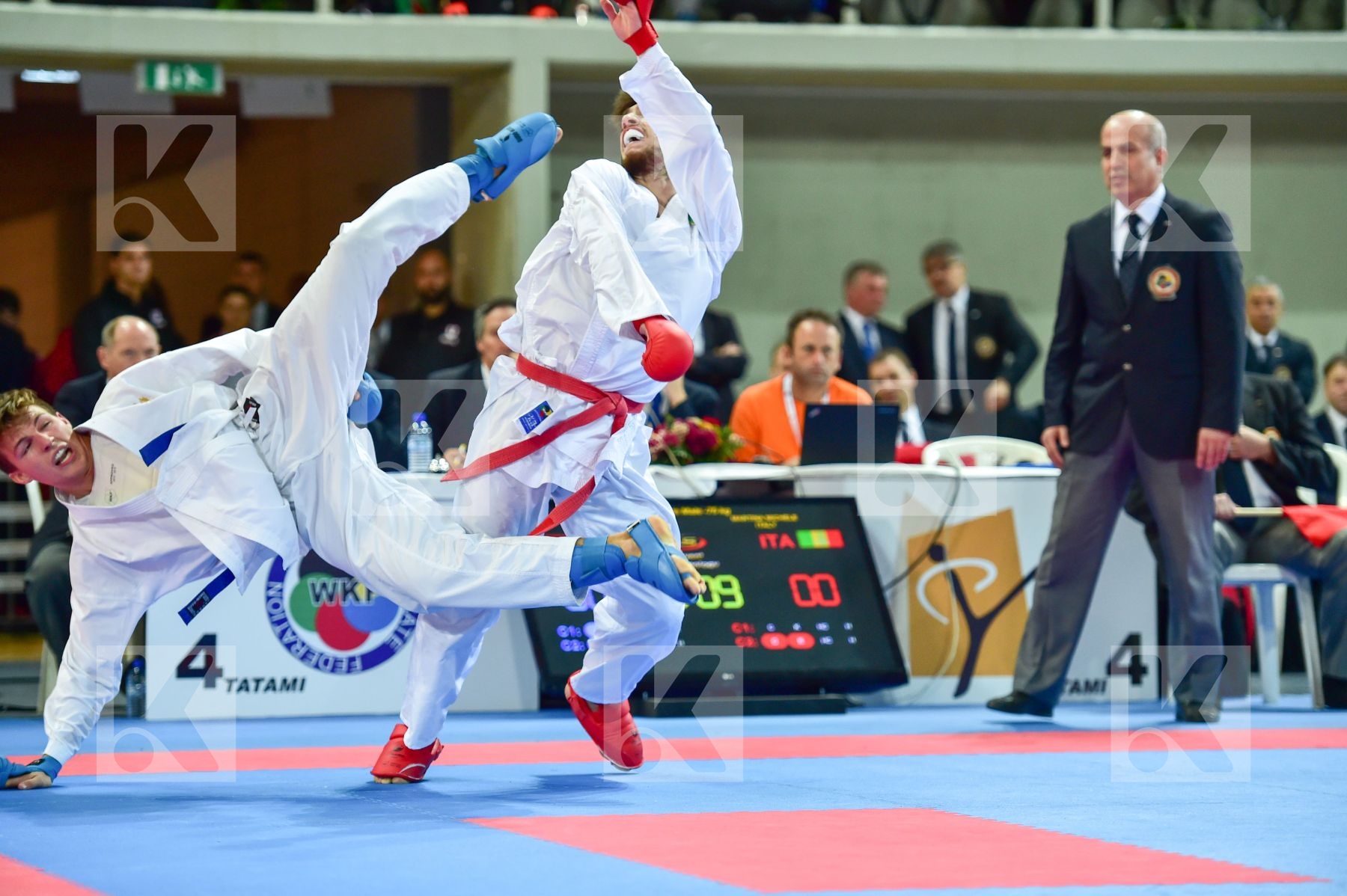 -75 Kg Abild Ludvig Budo Nord Denmark Italy KO Kumite Male Marti