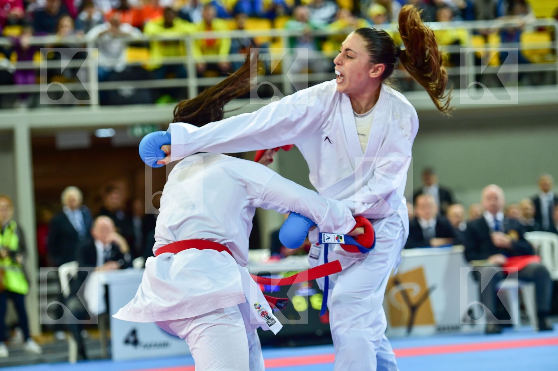 +68 Kg DaeDo Female Ferracuti Clio Italy Kumite Spain Torres Gar