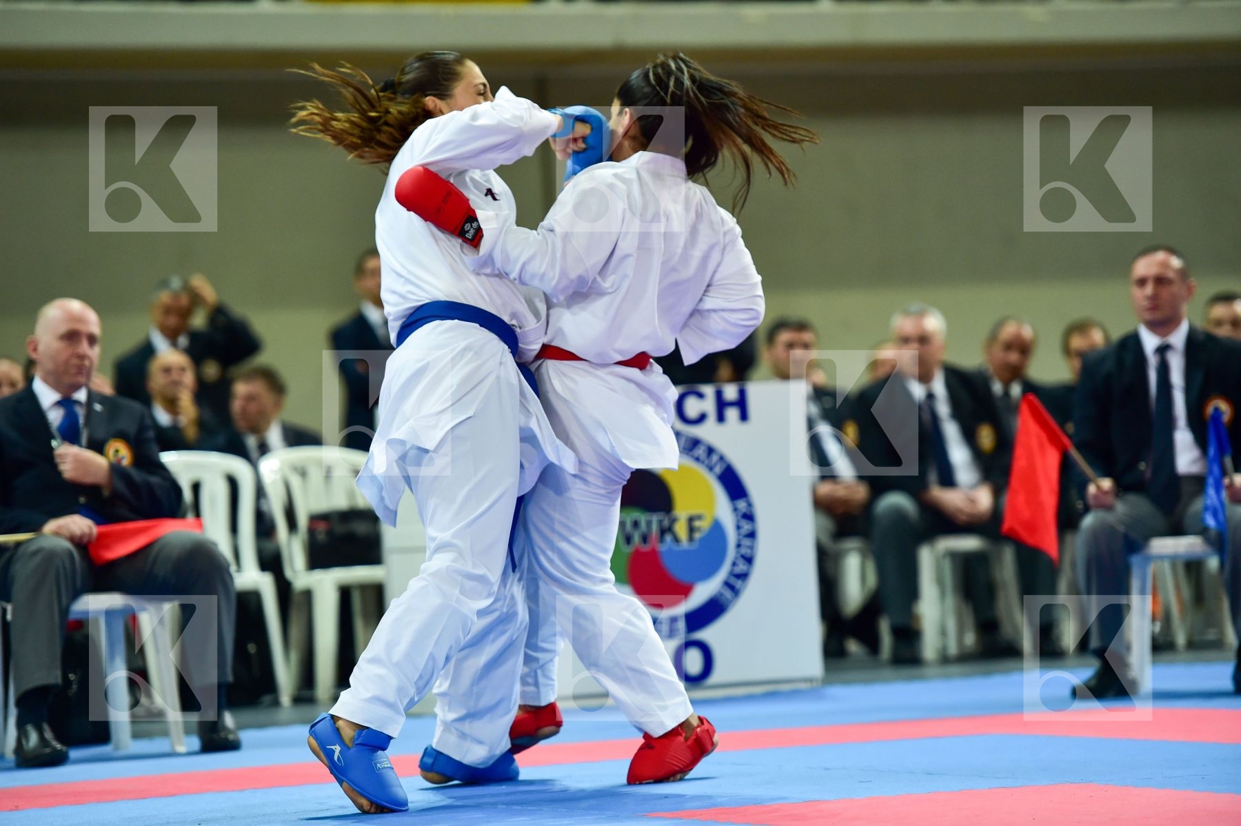 +68 Kg DaeDo Female Ferracuti Clio Italy Kumite Spain Torres Gar