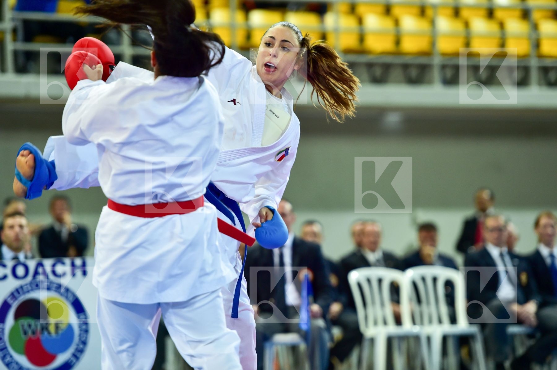 +68 Kg Female Ferracuti Clio Italy Kumite Spain Torres Garcia Ma