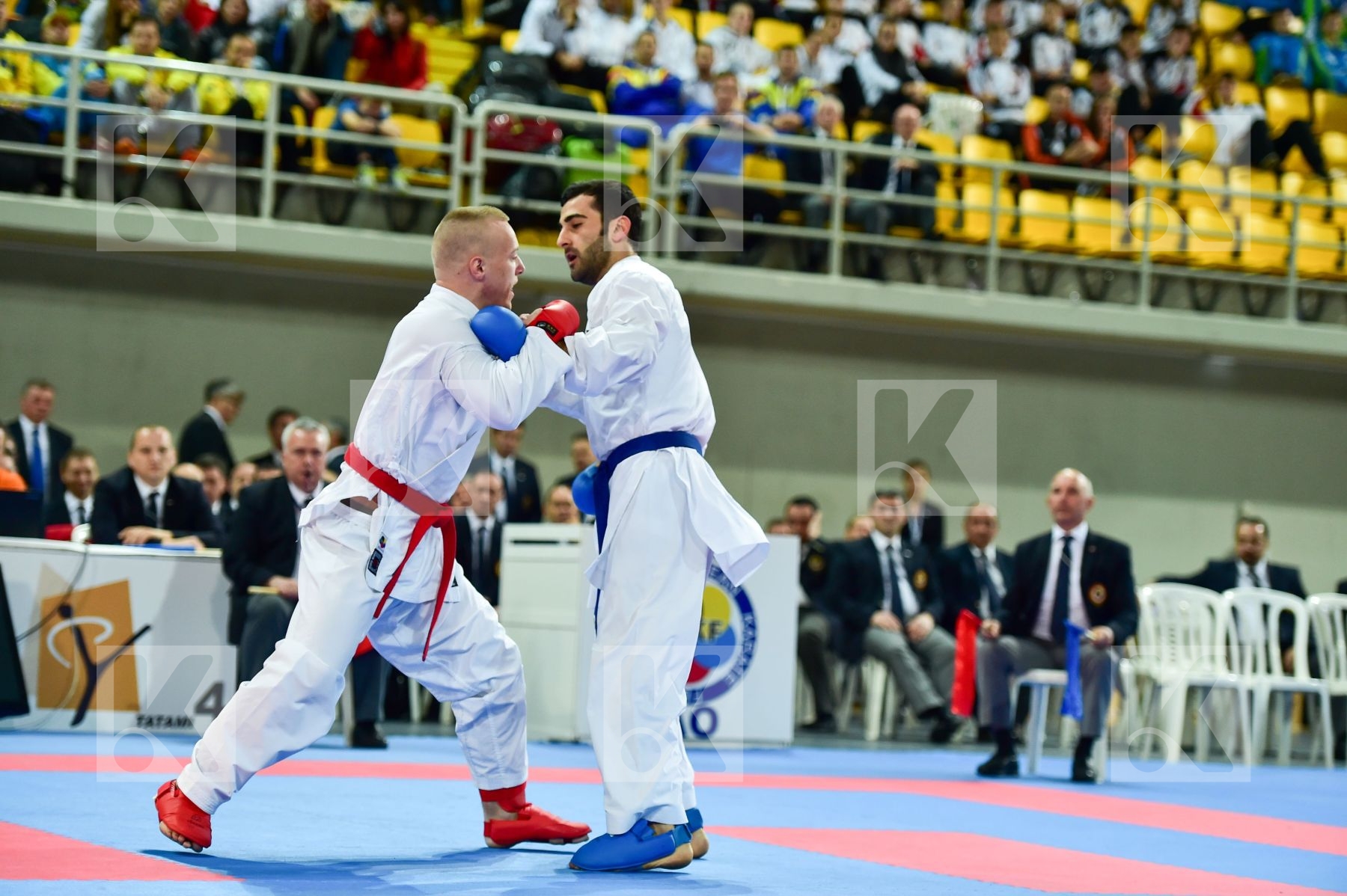 -84 Kg Aktas Ugur Budo Nord Denmark Korte Kevin Kumite Male Turk