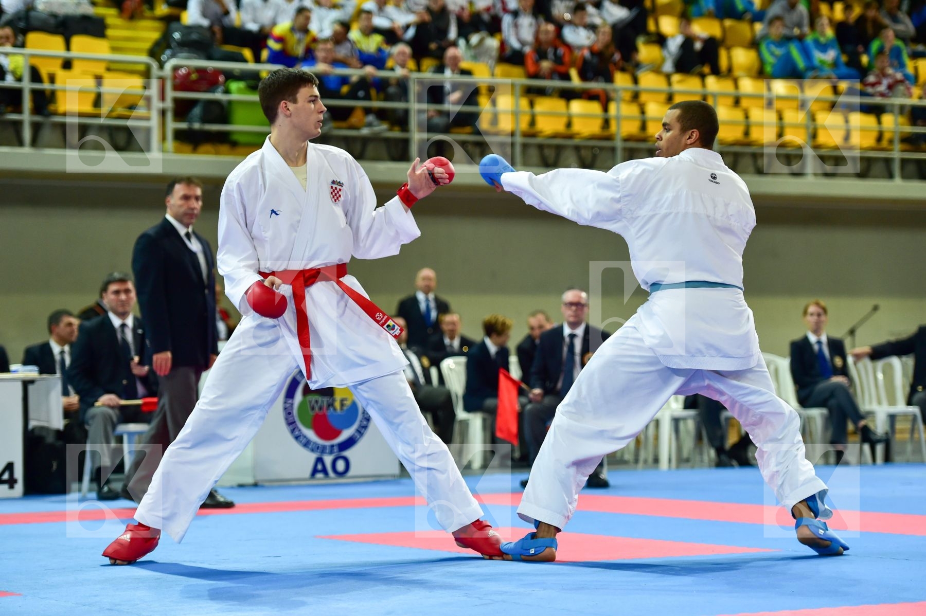 +84 Kg Barac Filip Croatia Kumite Lardy Tyron-Darnell Male Nethe