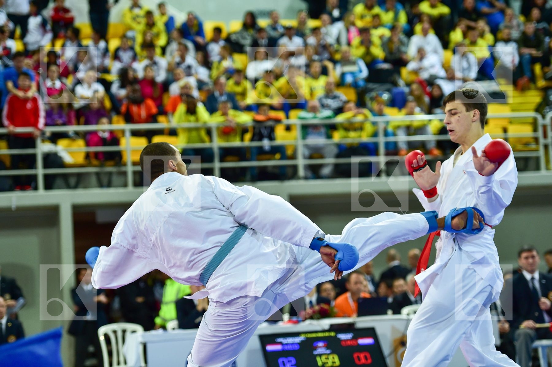 +84 Kg Barac Filip Croatia Kumite Lardy Tyron-Darnell Male Nethe