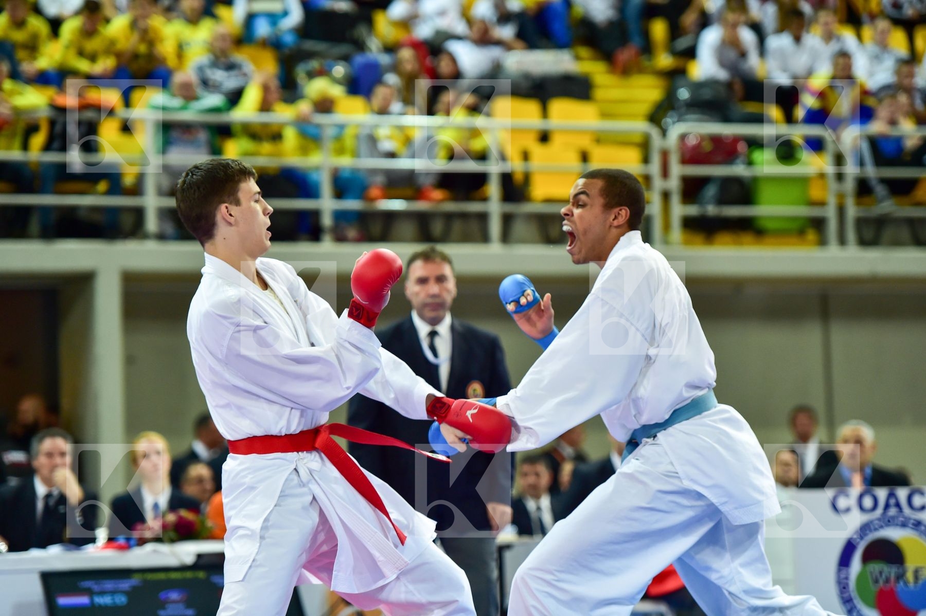 +84 Kg Barac Filip Croatia Kumite Lardy Tyron-Darnell Male Nethe