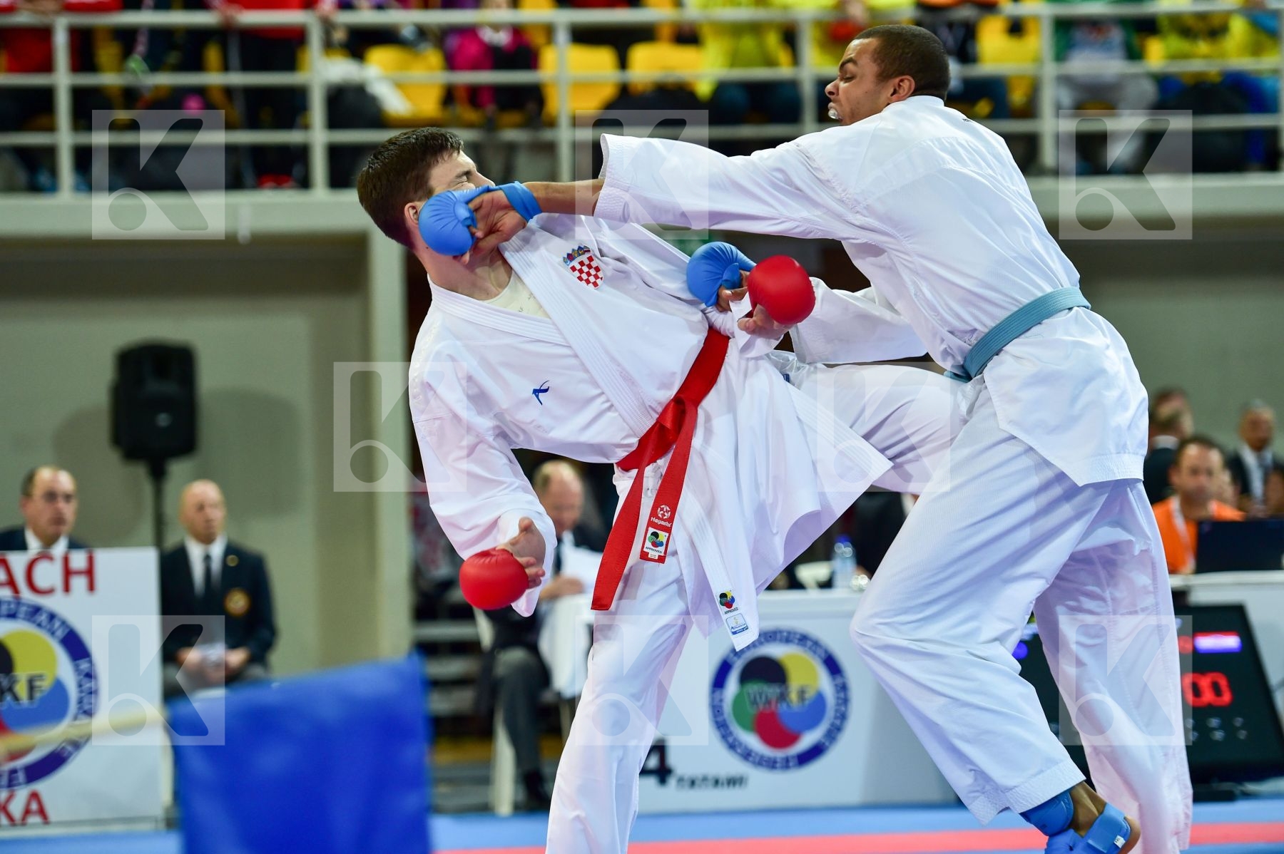 +84 Kg Barac Filip Croatia Kumite Lardy Tyron-Darnell Male Nethe