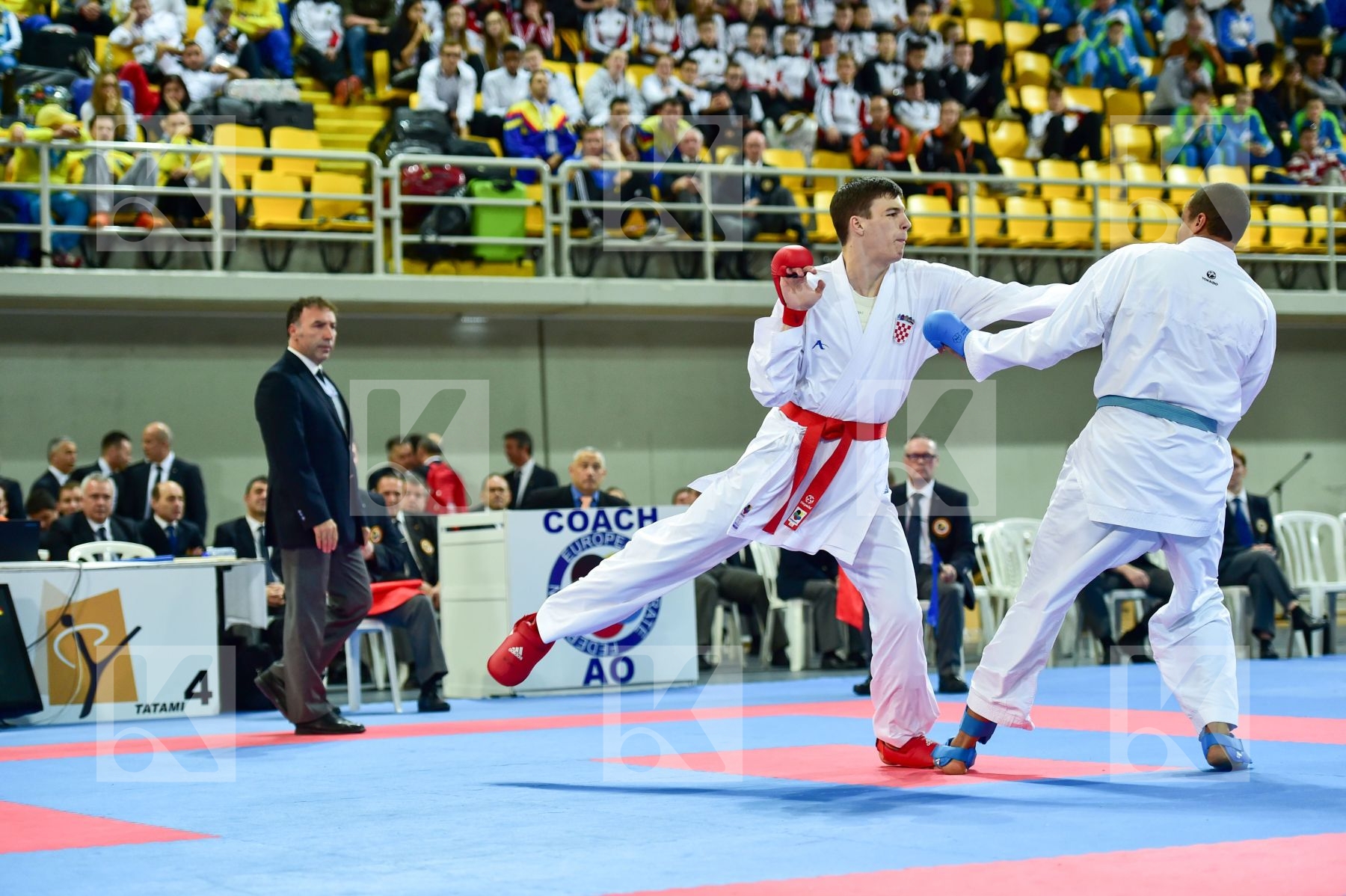 +84 Kg Barac Filip Croatia Kumite Lardy Tyron-Darnell Male Nethe