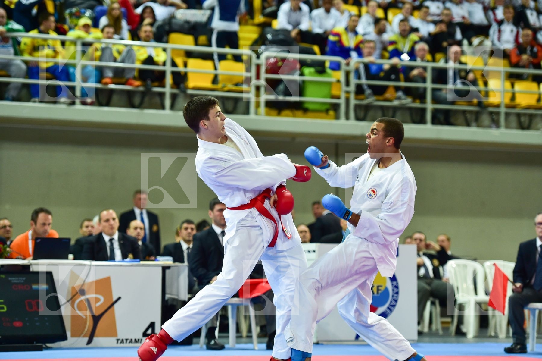 +84 Kg Barac Filip Croatia Kumite Lardy Tyron-Darnell Male Nethe