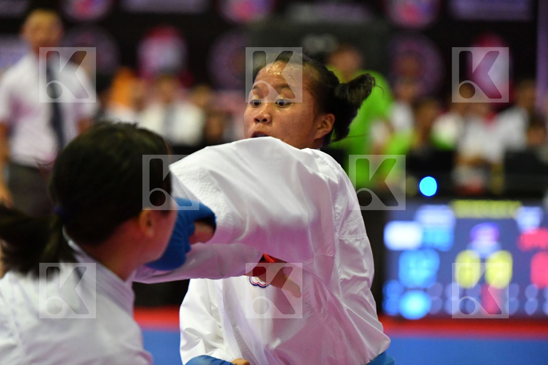 Cadet Kumite Female 54+ Kg Chang Ting Chinese Taipei Japan Nakai