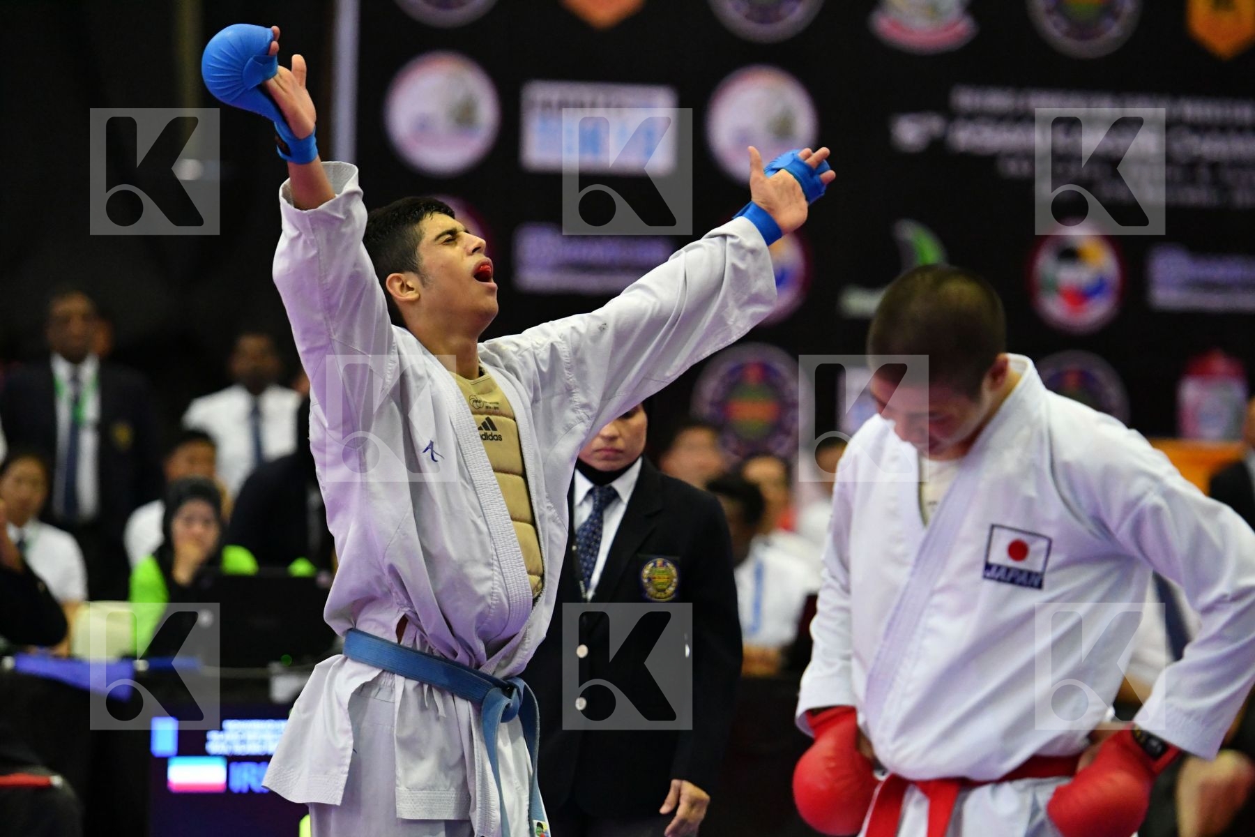 Cadet Kumite Male 70+ Kg Iran Islamic Republic Of Japan Mohammad