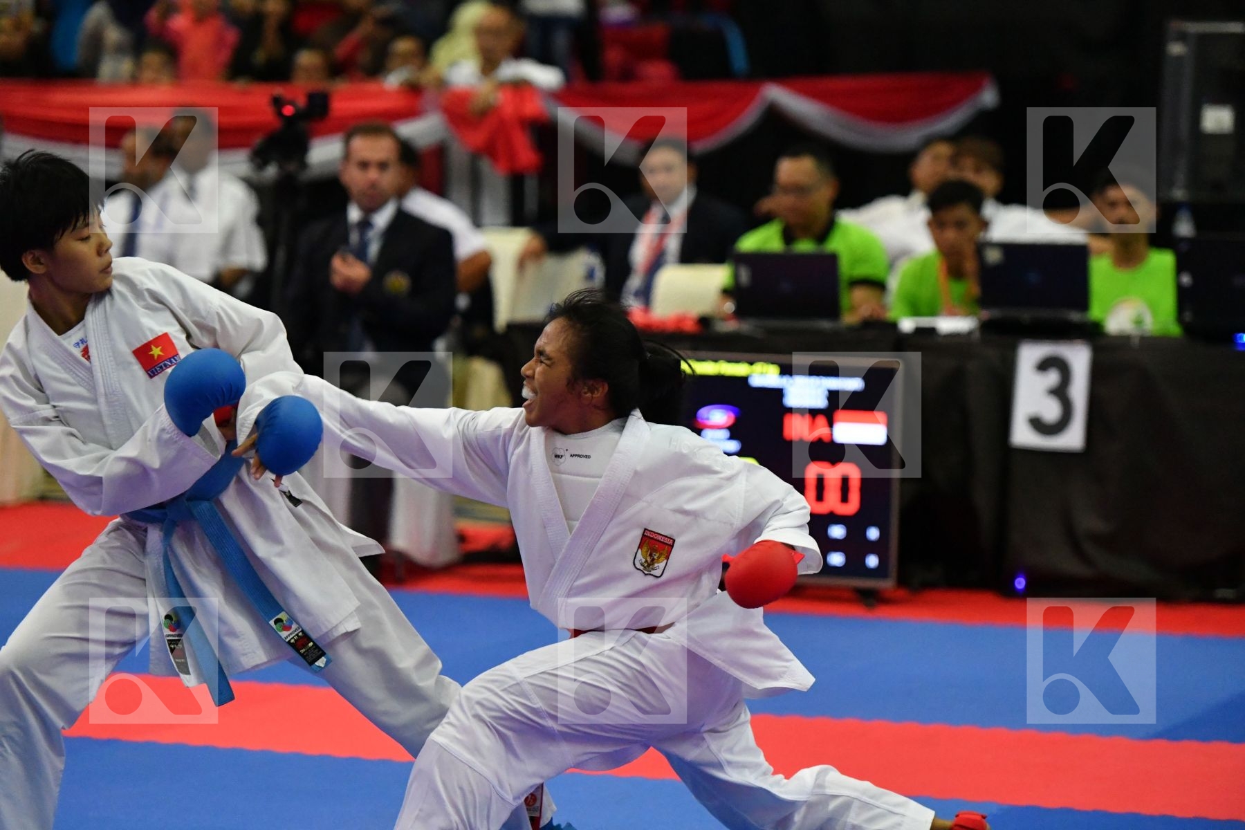 Cadet Kumite Female -47 Kg Indonesia Marzella Sekar Damayanti Th