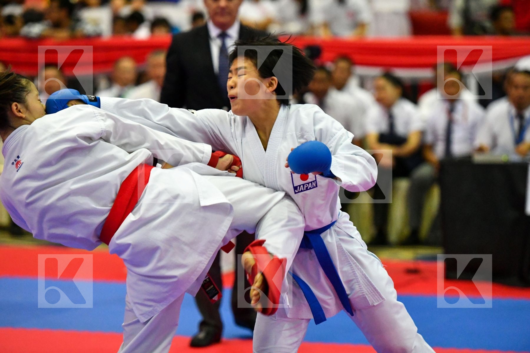 Cadet Kumite Female -54 Kg Fujita Ruri Japan Nguyen Anh Nguyet V