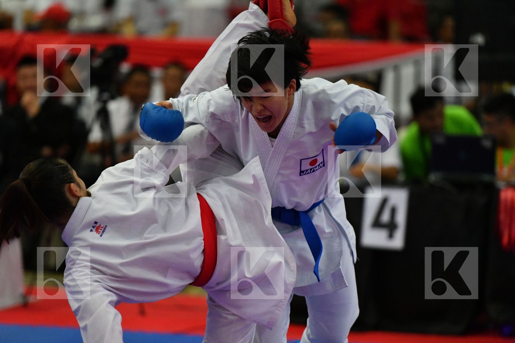 Cadet Kumite Female -54 Kg Fujita Ruri Japan Nguyen Anh Nguyet V