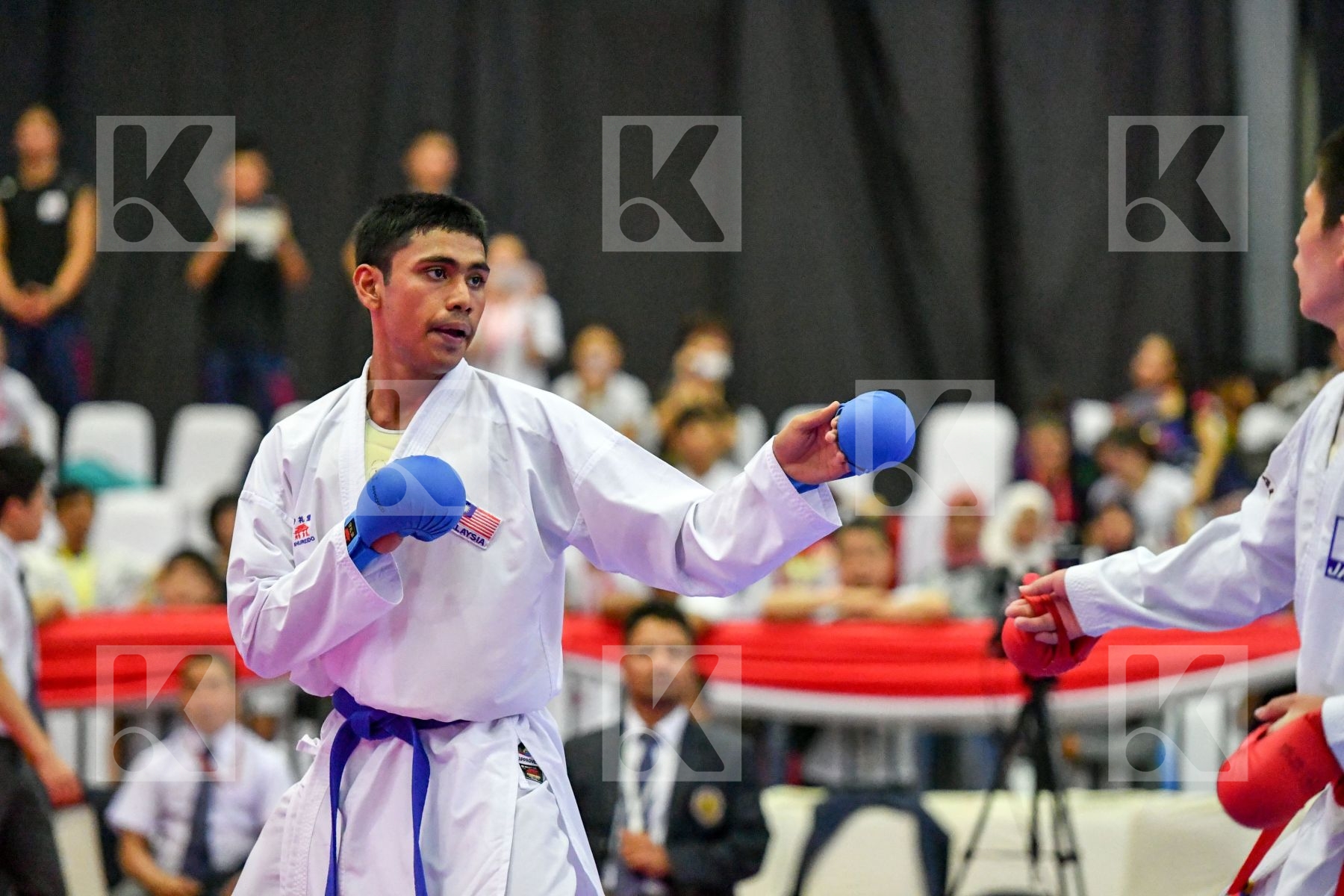 Japan Junior Kumite Male -76 Kg Malaysia Sakiyama Yusei Selvakum