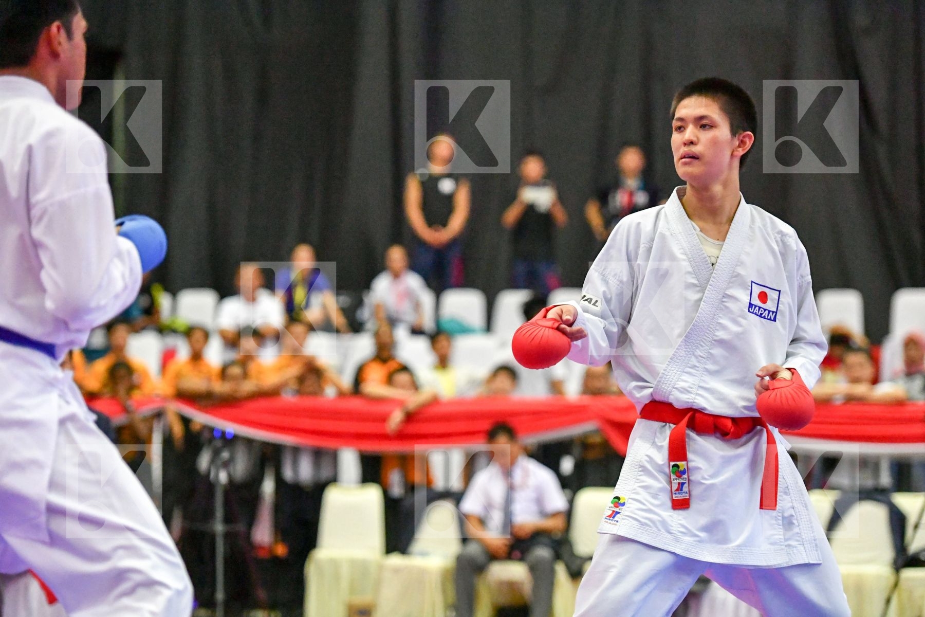 Japan Junior Kumite Male -76 Kg Malaysia Sakiyama Yusei Selvakum