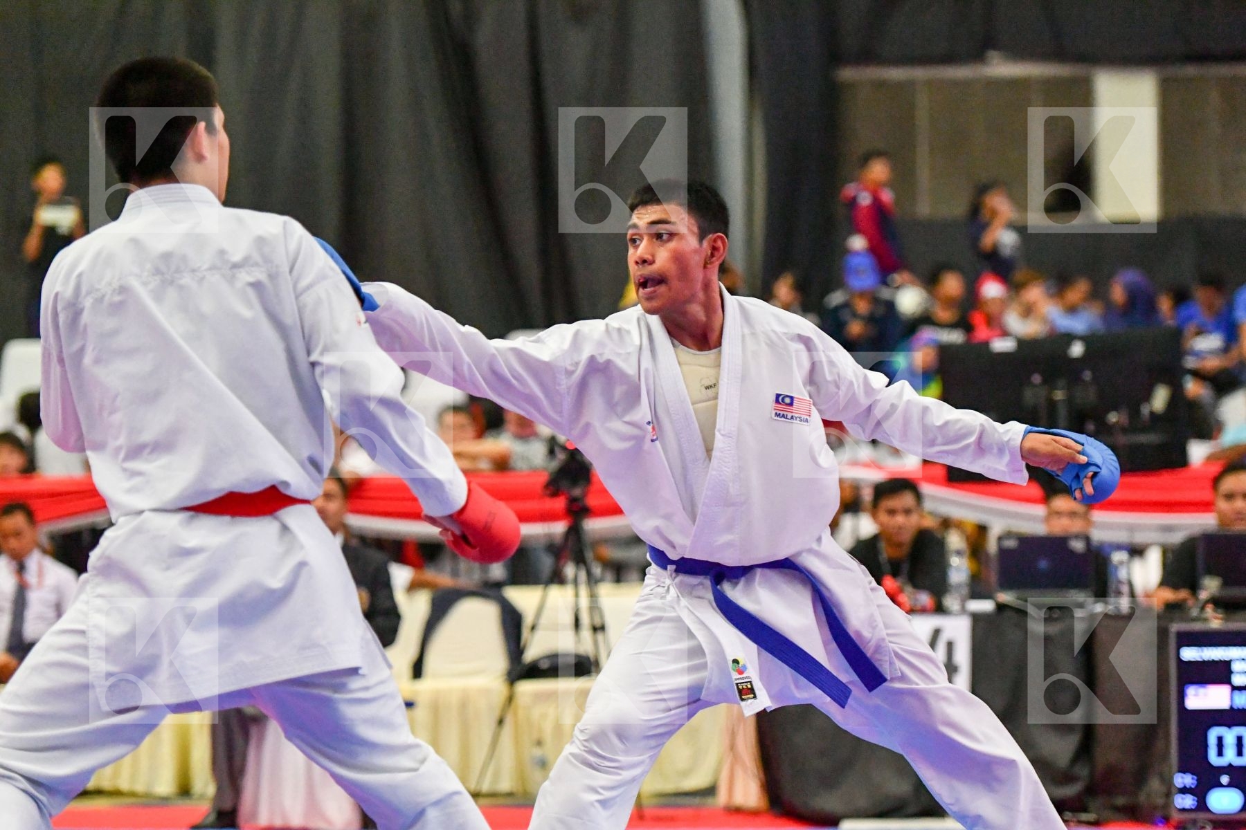 Japan Junior Kumite Male -76 Kg Malaysia Sakiyama Yusei Selvakum